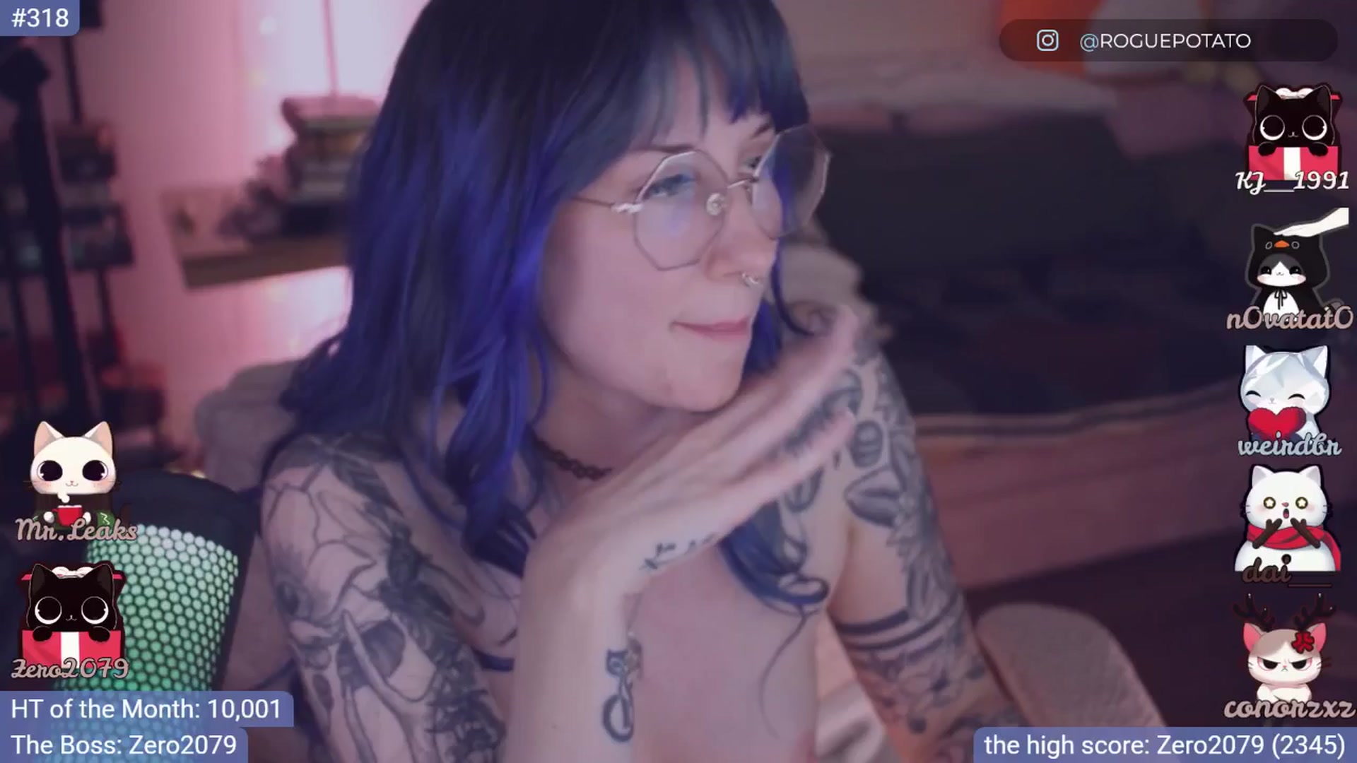 Gallery image thumbnail from sluttypotato's myfreecams stream on, 12/14/2025, 03:20 image 17 of 20