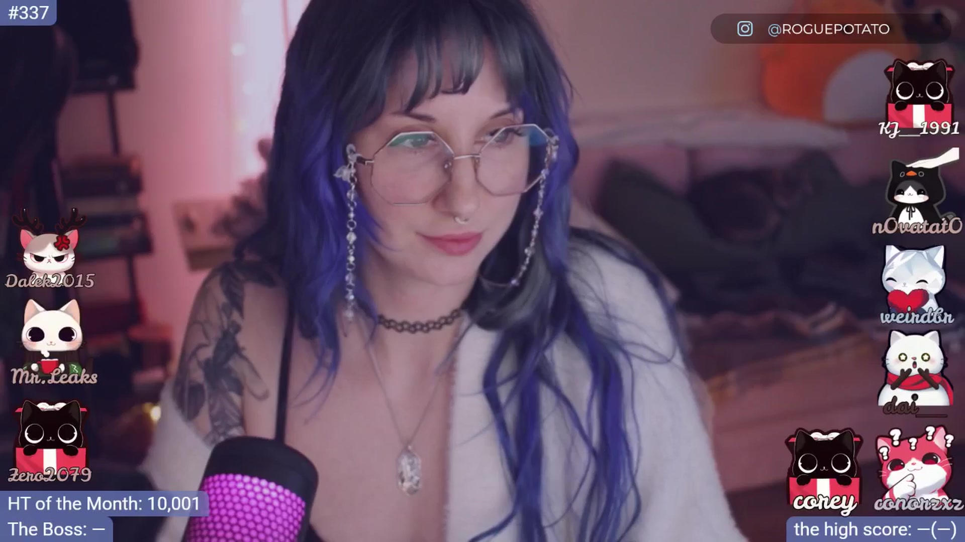 Gallery image thumbnail from sluttypotato's myfreecams stream on, 12/17/2025, 24:01 image 1 of 20