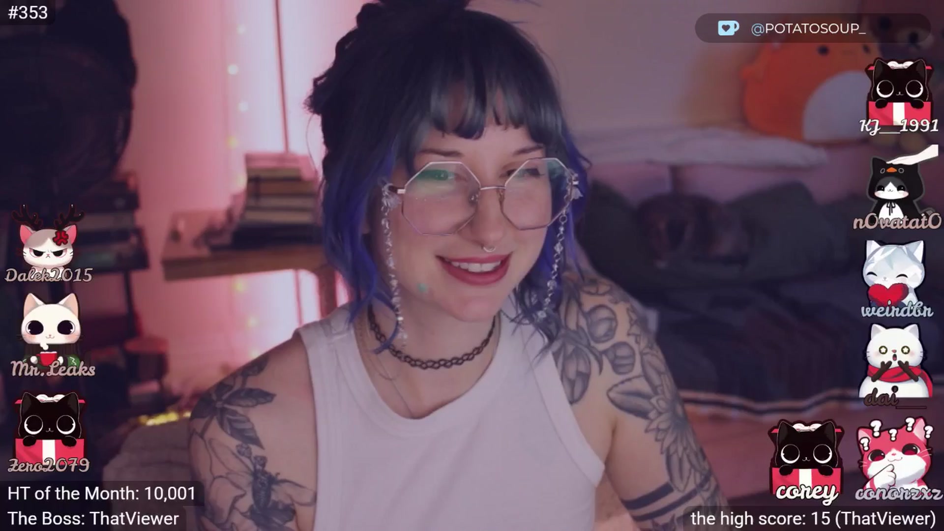 Gallery image thumbnail from sluttypotato's myfreecams stream on, 12/19/2025, 02:02 image 1 of 20