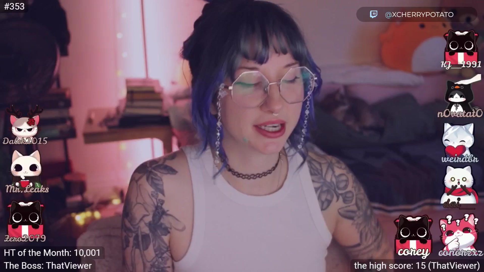 Gallery image thumbnail from sluttypotato's myfreecams stream on, 12/19/2025, 02:02 image 2 of 20