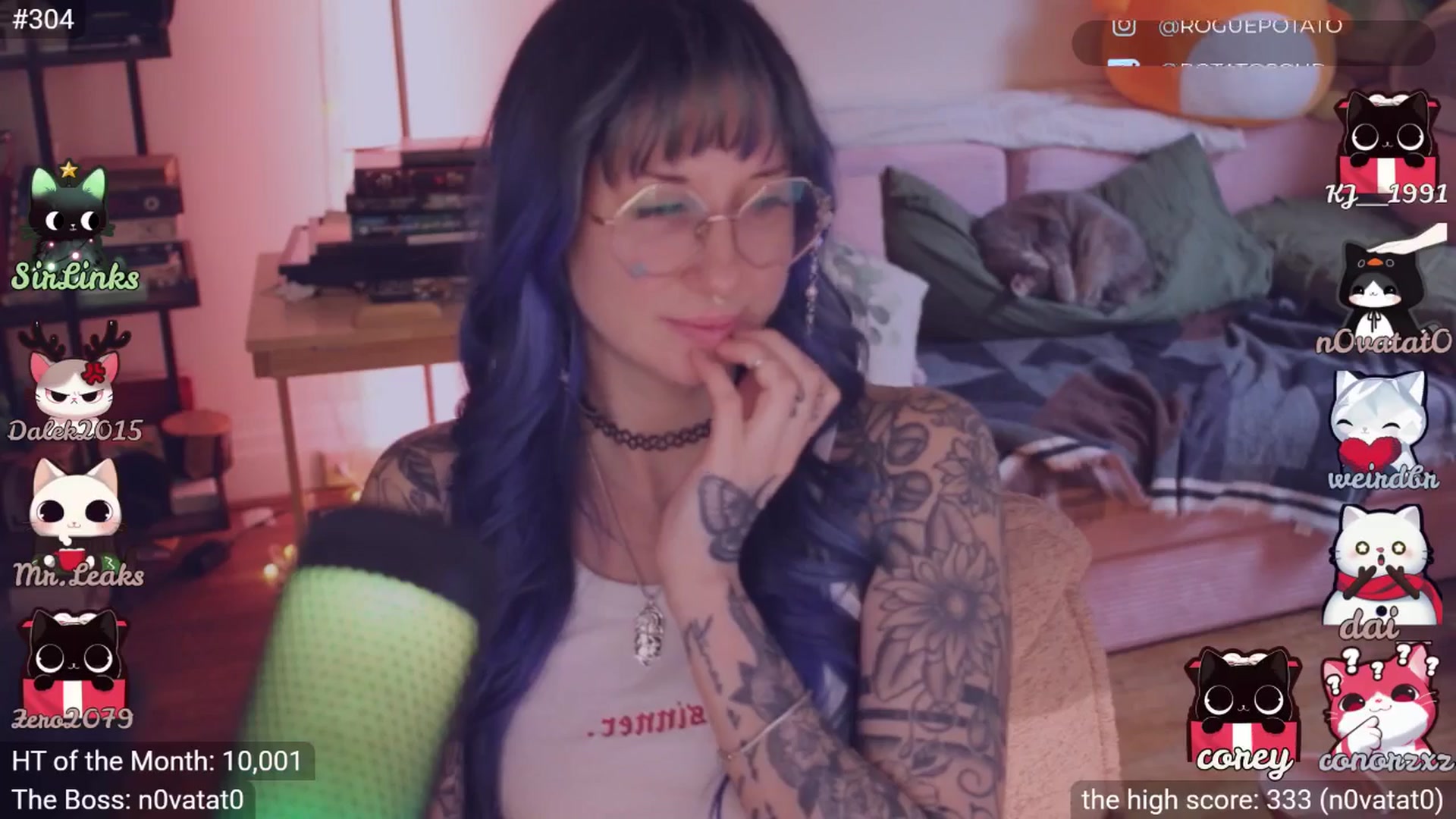 Gallery image thumbnail from sluttypotato's myfreecams stream on, 12/21/2025, 23:04 image 8 of 20