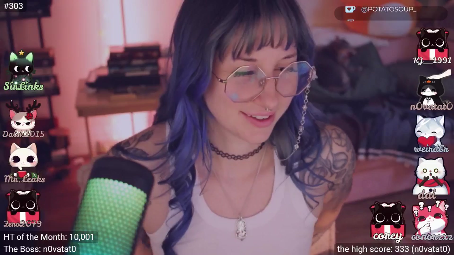 Gallery image thumbnail from sluttypotato's myfreecams stream on, 12/21/2025, 23:04 image 20 of 20