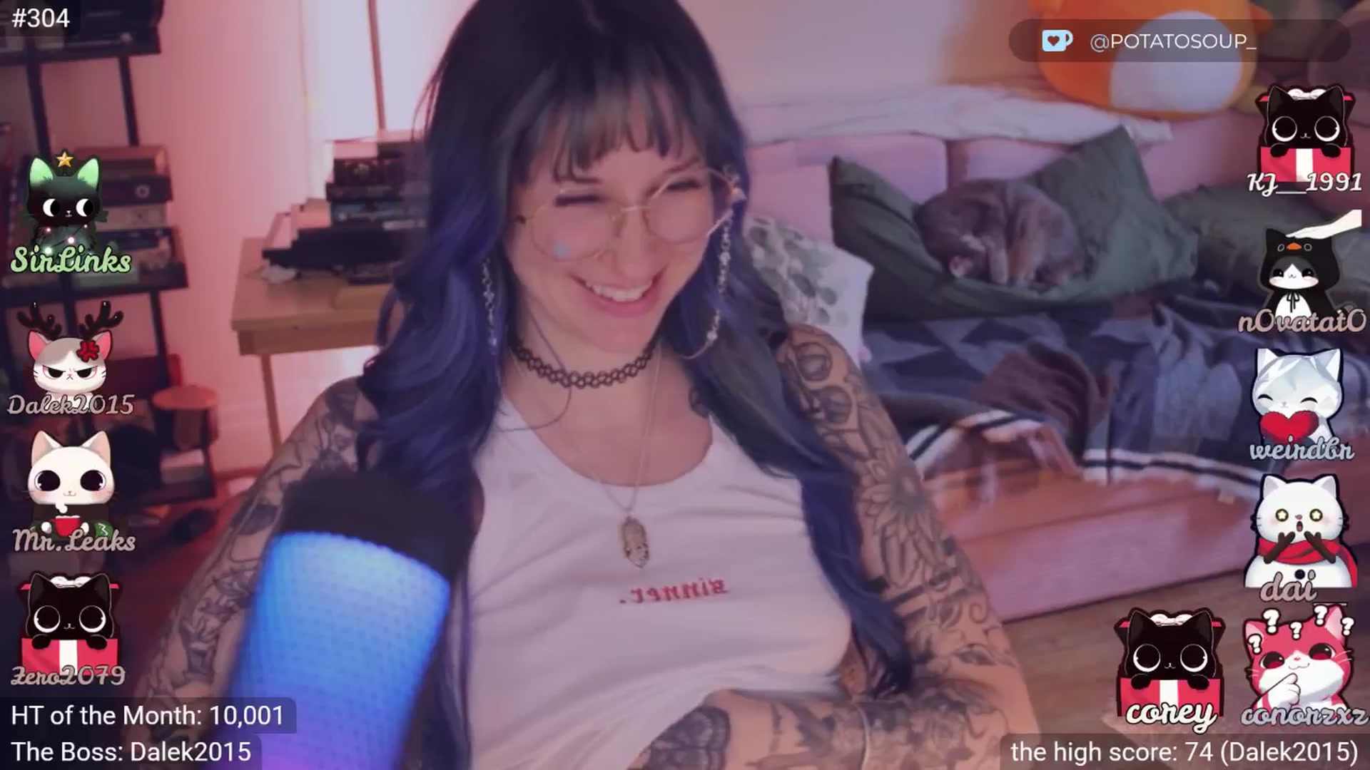Gallery image thumbnail from sluttypotato's myfreecams stream on, 12/21/2025, 23:04 image 3 of 20