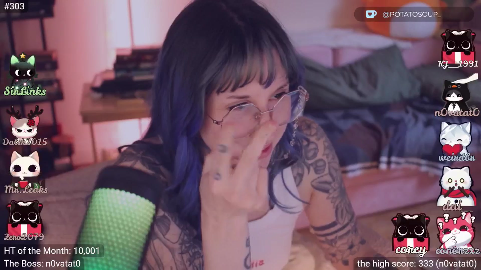Gallery image thumbnail from sluttypotato's myfreecams stream on, 12/21/2025, 23:04 image 14 of 20