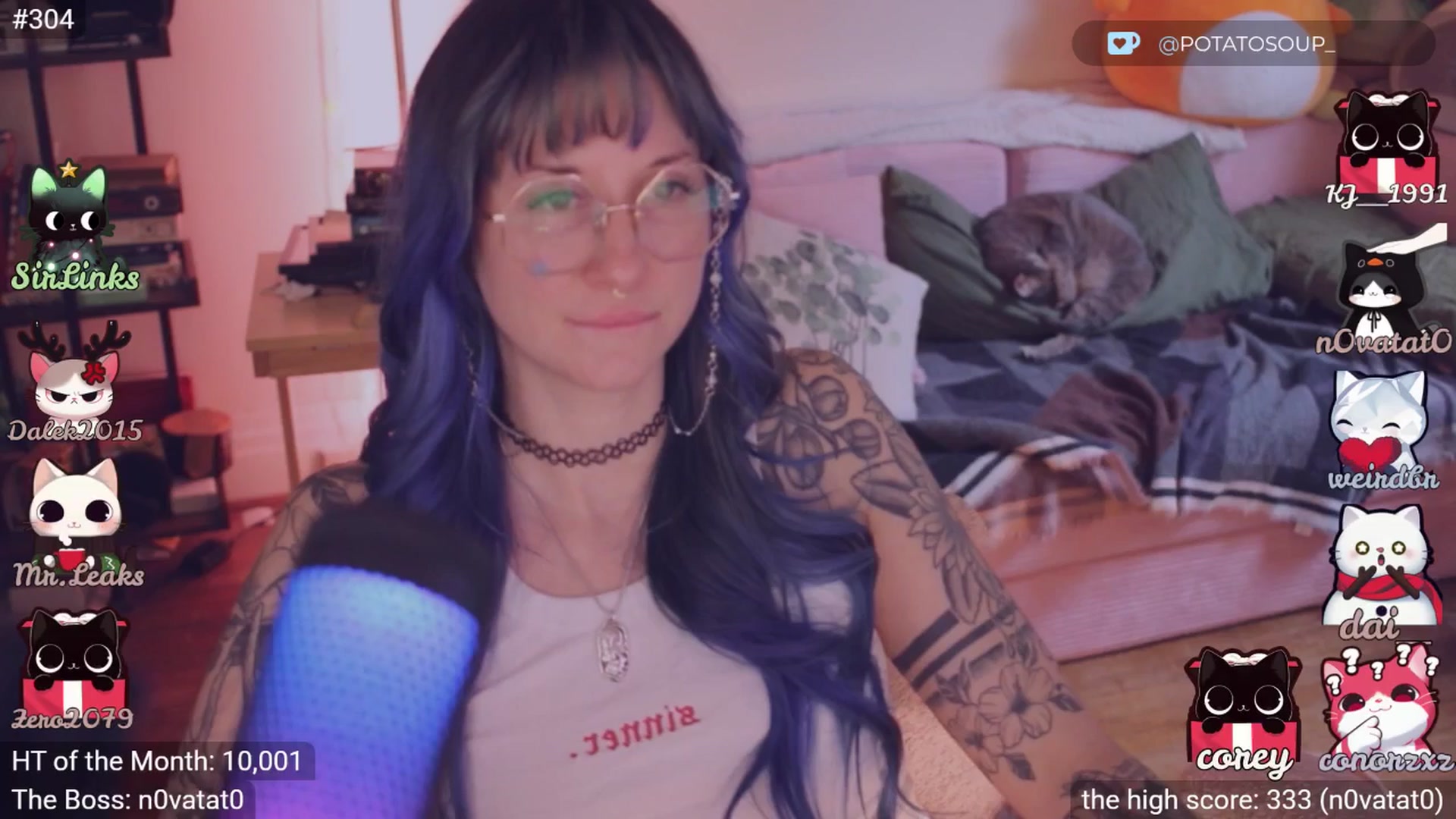 Gallery image thumbnail from sluttypotato's myfreecams stream on, 12/21/2025, 23:04 image 9 of 20