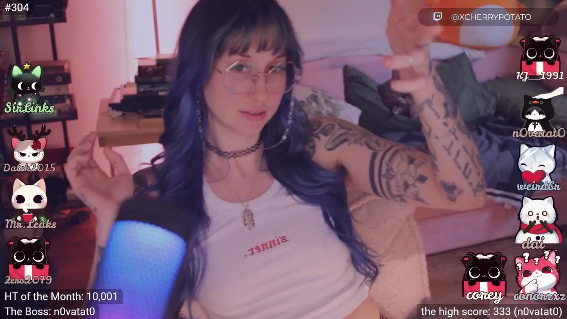Gallery image thumbnail from sluttypotato's myfreecams stream on, 12/21/2025, 23:04 image 5 of 20