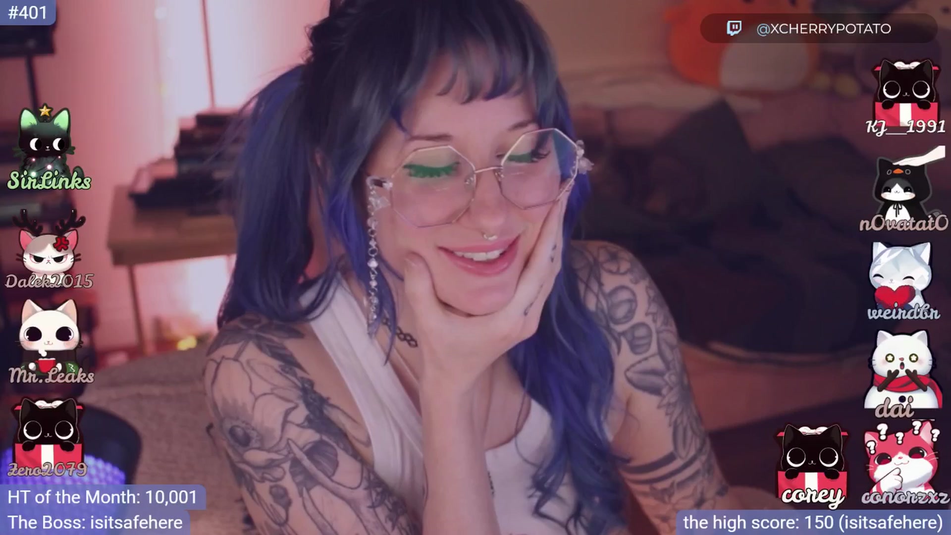Gallery image thumbnail from sluttypotato's myfreecams stream on, 12/27/2025, 02:19 image 5 of 20