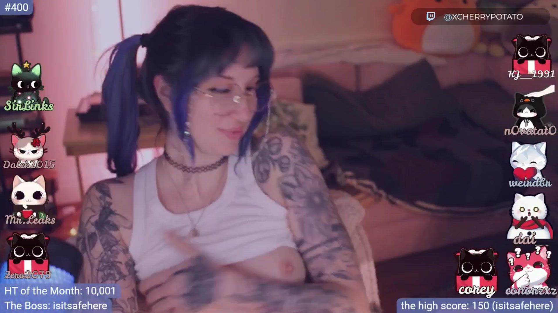 Gallery image thumbnail from sluttypotato's myfreecams stream on, 12/27/2025, 02:19 image 18 of 20