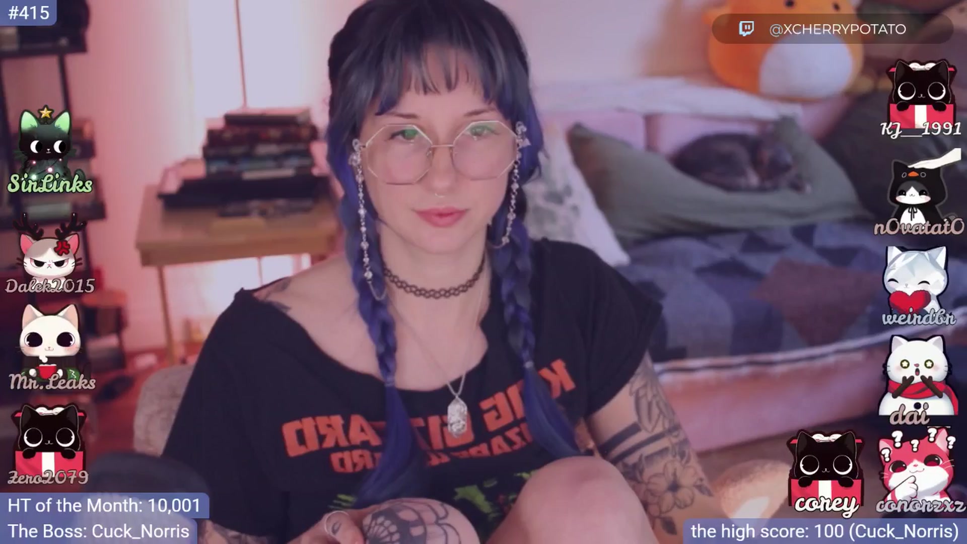 Gallery image thumbnail from sluttypotato's myfreecams stream on, 12/28/2025, 01:12 image 6 of 20