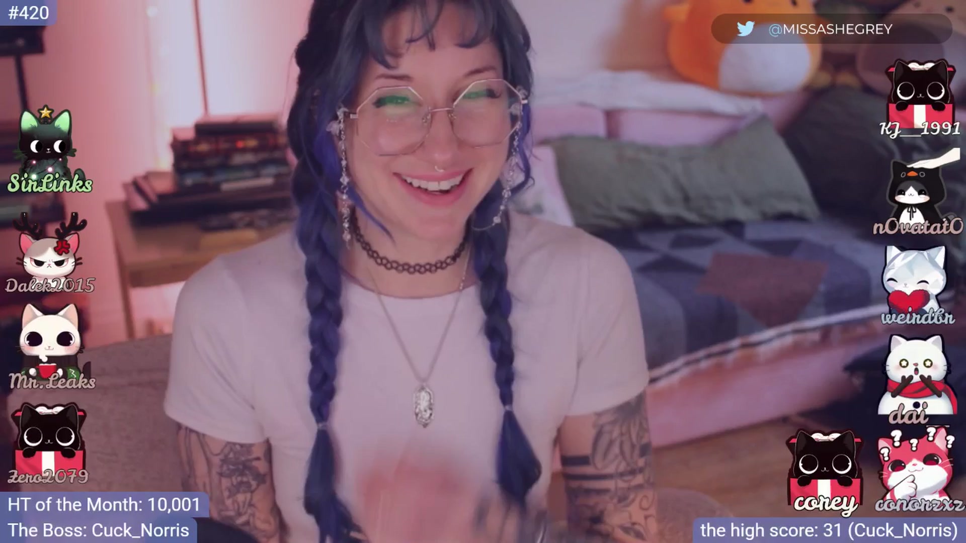 Gallery image thumbnail from sluttypotato's myfreecams stream on, 12/29/2025, 24:01 image 3 of 20