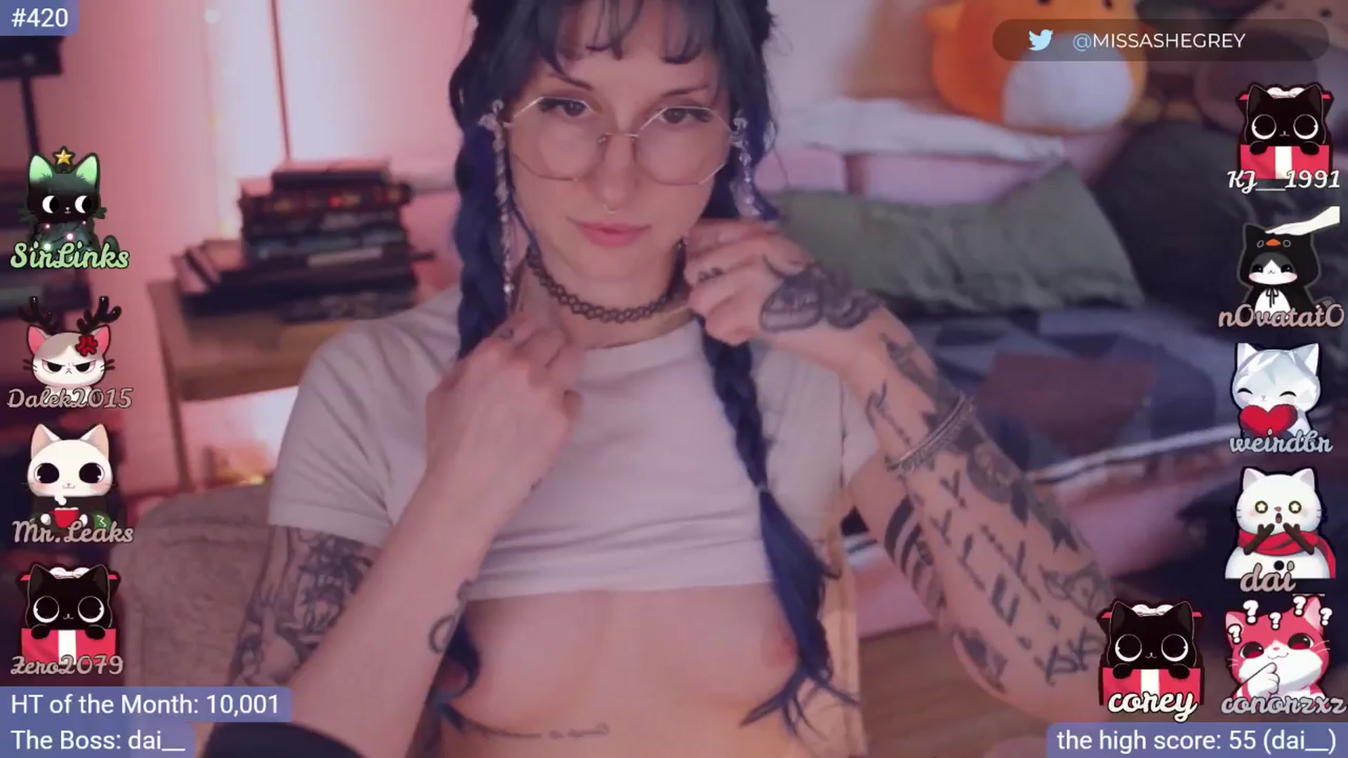 Gallery image thumbnail from sluttypotato's myfreecams stream on, 12/29/2025, 24:01 image 7 of 20