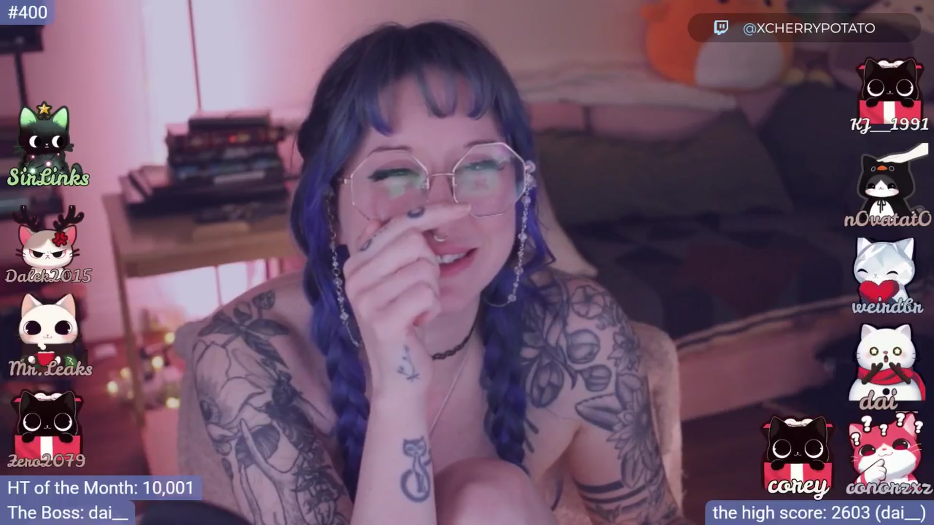 Gallery image thumbnail from sluttypotato's myfreecams stream on, 12/29/2025, 02:28 image 8 of 20