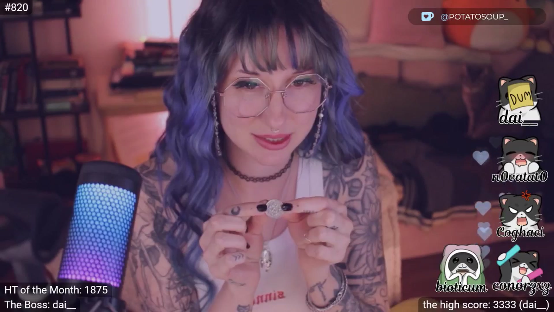 Gallery image thumbnail from sluttypotato's myfreecams stream on, 01/10/2026, 02:25 image 15 of 20