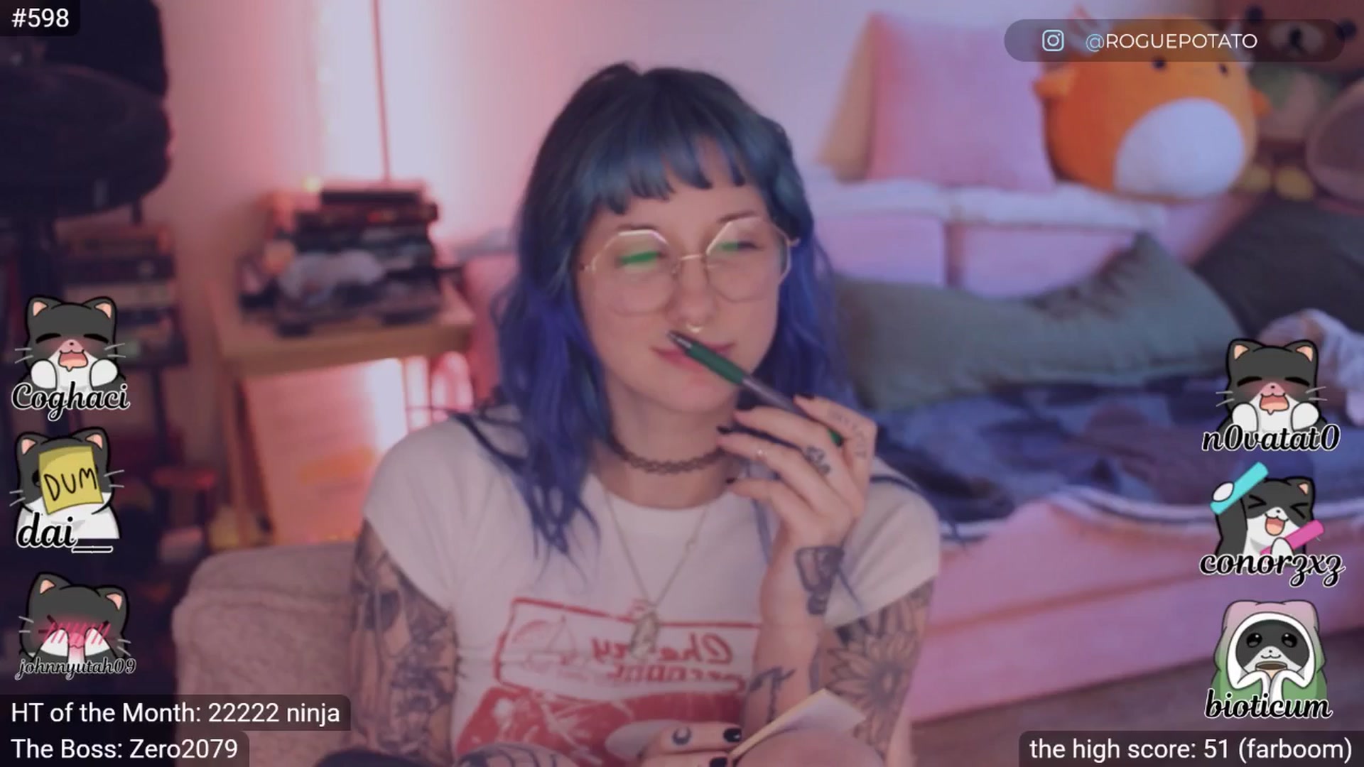 Gallery image thumbnail from sluttypotato's myfreecams stream on, 01/19/2026, 24:02 image 13 of 20