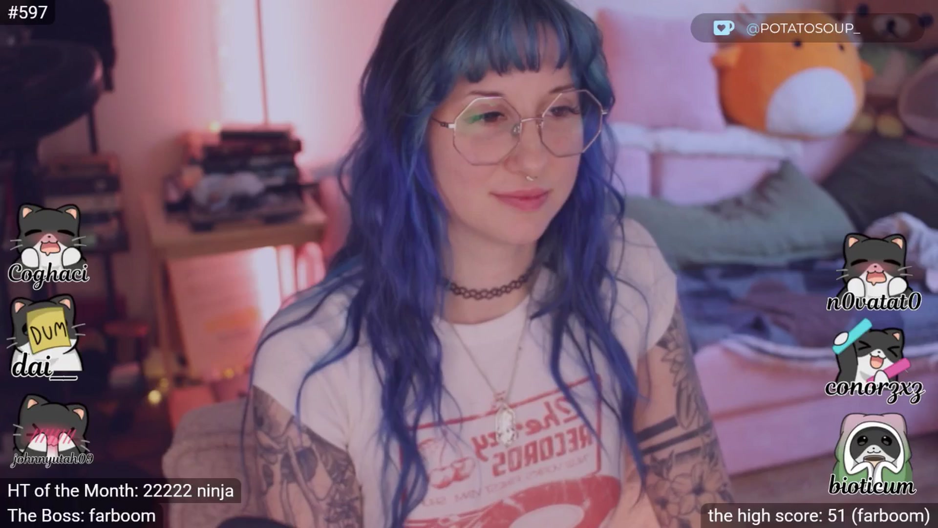 Gallery image thumbnail from sluttypotato's myfreecams stream on, 01/19/2026, 24:02 image 6 of 20