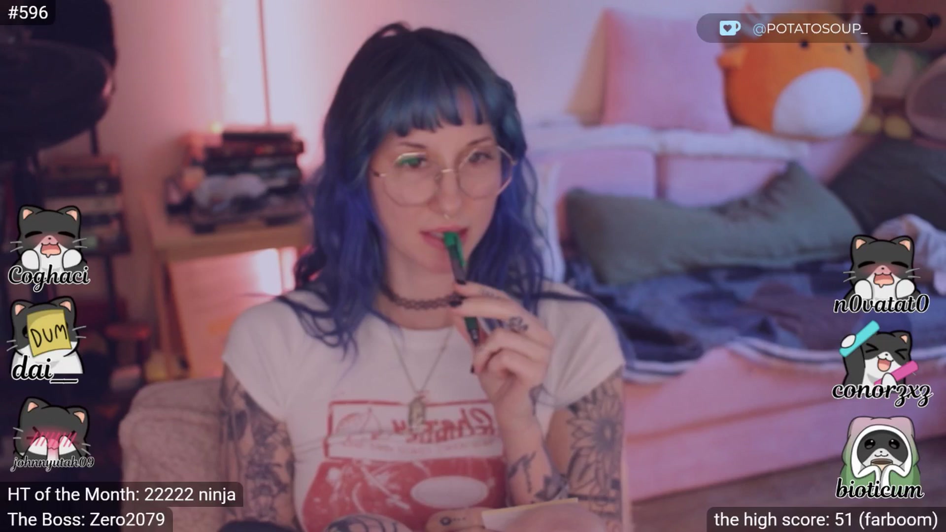 Gallery image thumbnail from sluttypotato's myfreecams stream on, 01/19/2026, 24:02 image 12 of 20