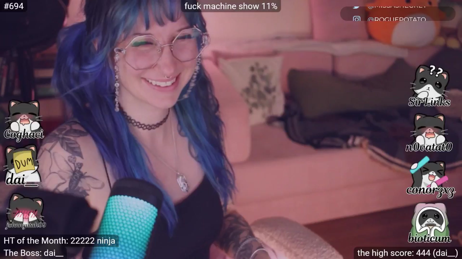 Gallery image thumbnail from sluttypotato's myfreecams stream on, 01/24/2026, 02:03 image 11 of 20