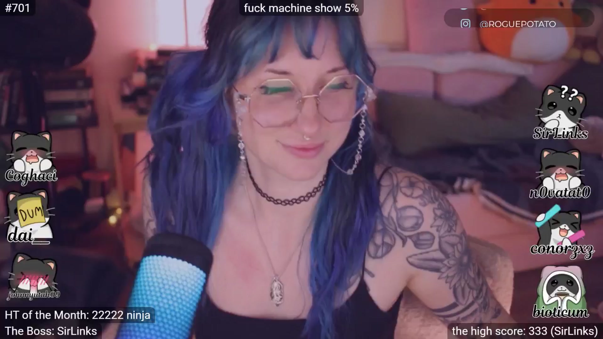 Gallery image thumbnail from sluttypotato's myfreecams stream on, 01/24/2026, 02:03 image 8 of 20