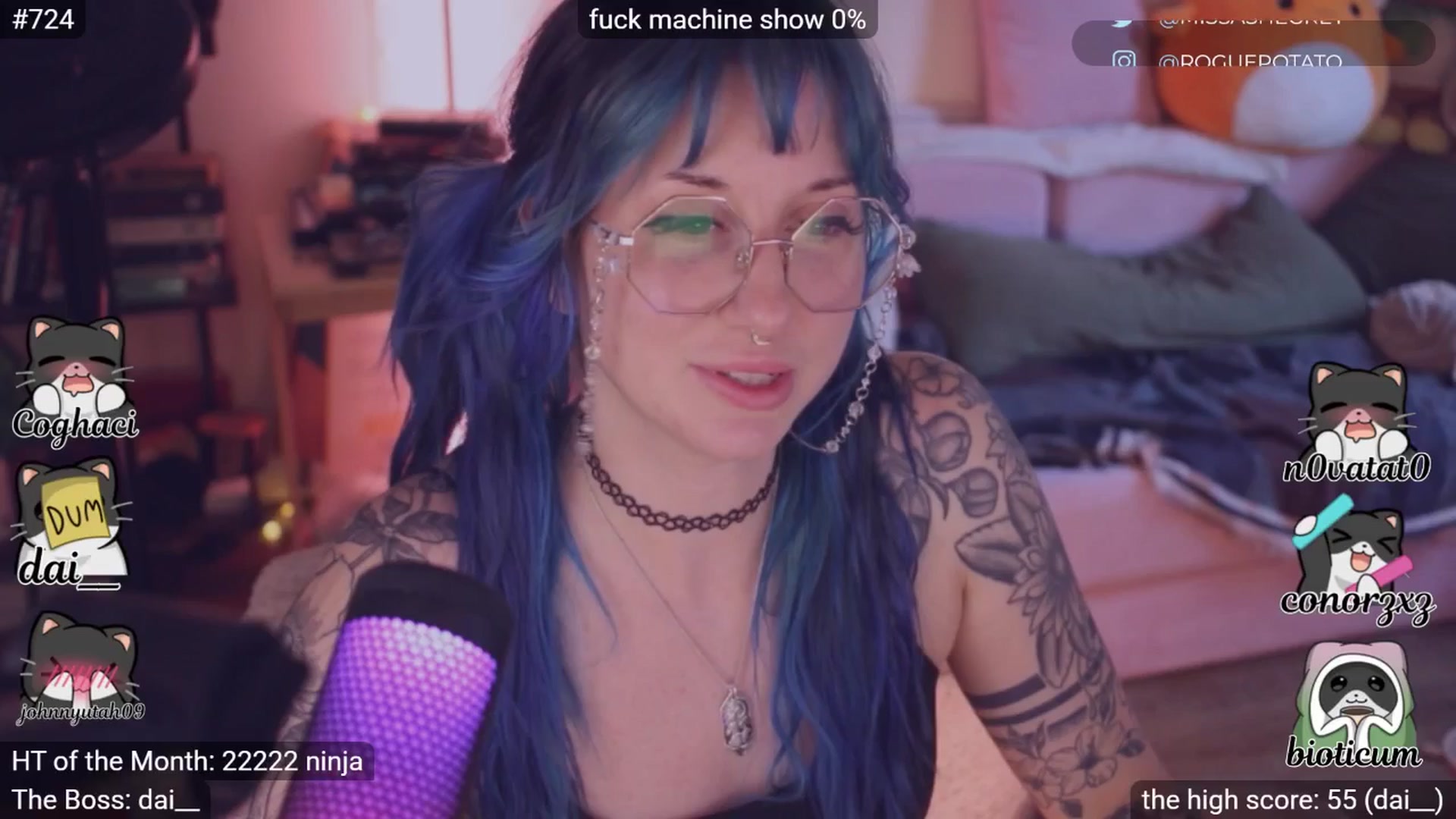 Gallery image thumbnail from sluttypotato's myfreecams stream on, 01/24/2026, 02:03 image 1 of 20