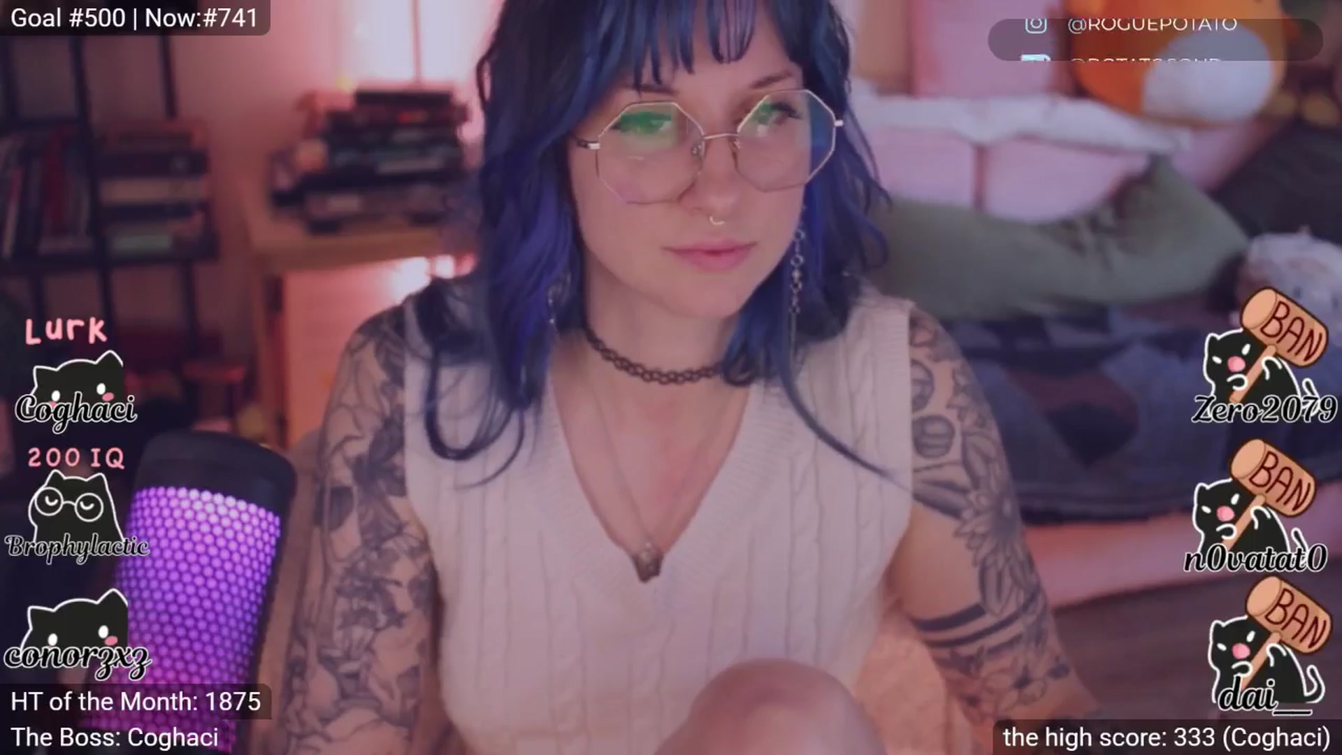Gallery image thumbnail from sluttypotato's myfreecams stream on, 02/06/2026, 24:48 image 12 of 20