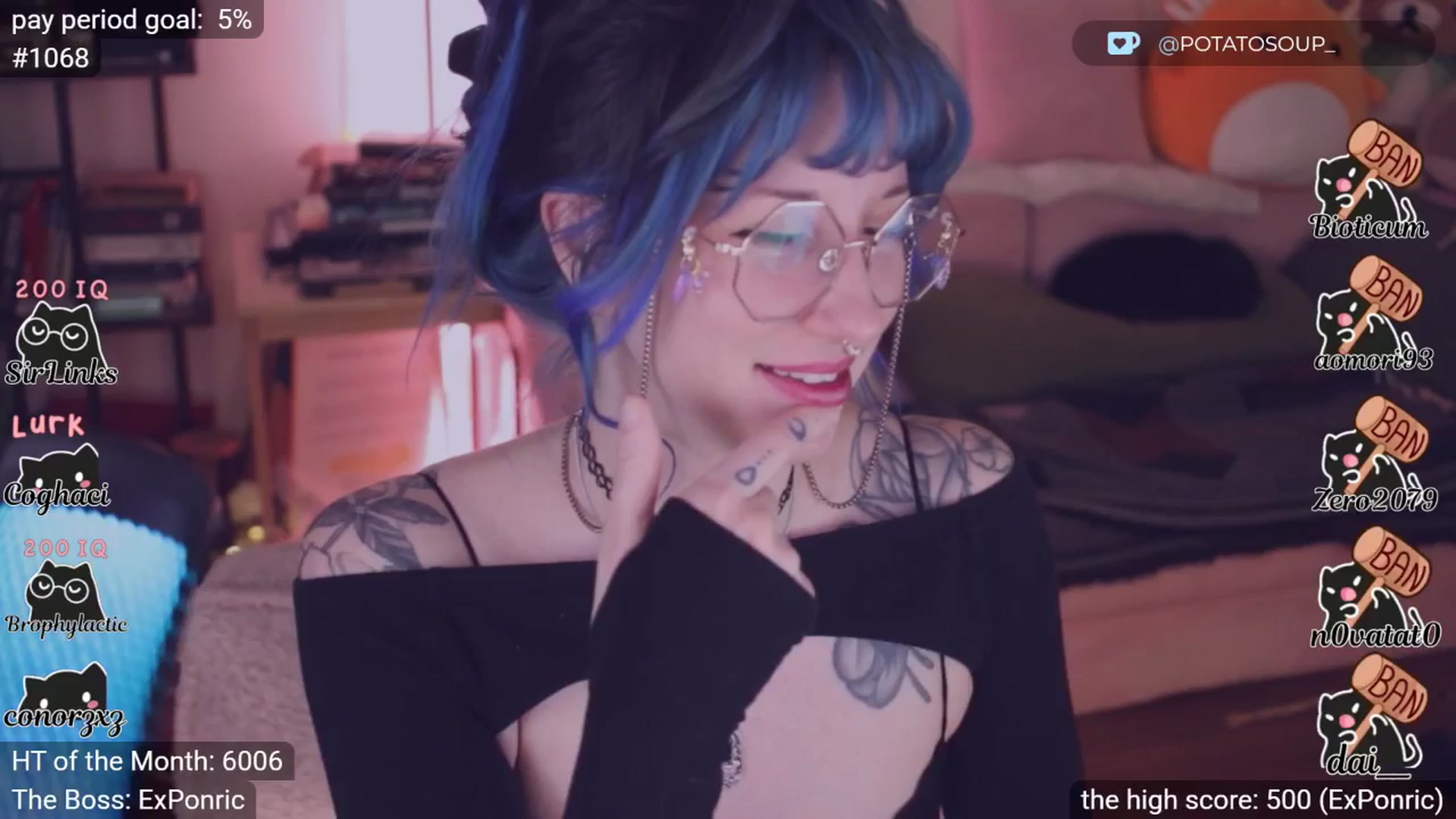 Gallery image thumbnail from sluttypotato's myfreecams stream on, 02/14/2026, 02:04 image 17 of 20