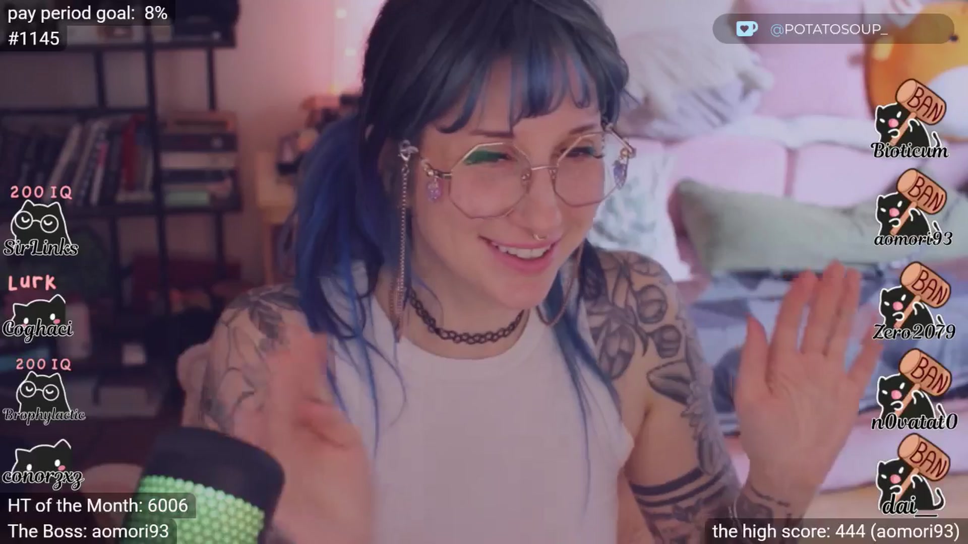 Gallery image thumbnail from sluttypotato's myfreecams stream on, 02/14/2026, 21:03 image 8 of 20