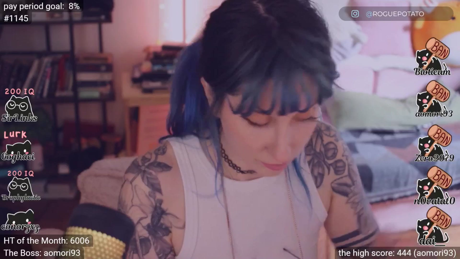 Gallery image thumbnail from sluttypotato's myfreecams stream on, 02/14/2026, 21:03 image 6 of 20