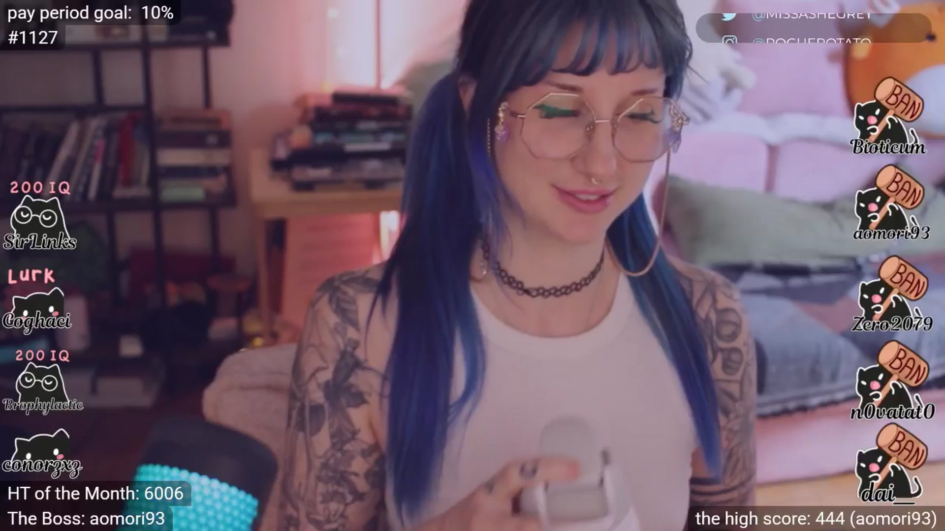 Gallery image thumbnail from sluttypotato's myfreecams stream on, 02/14/2026, 21:03 image 16 of 20
