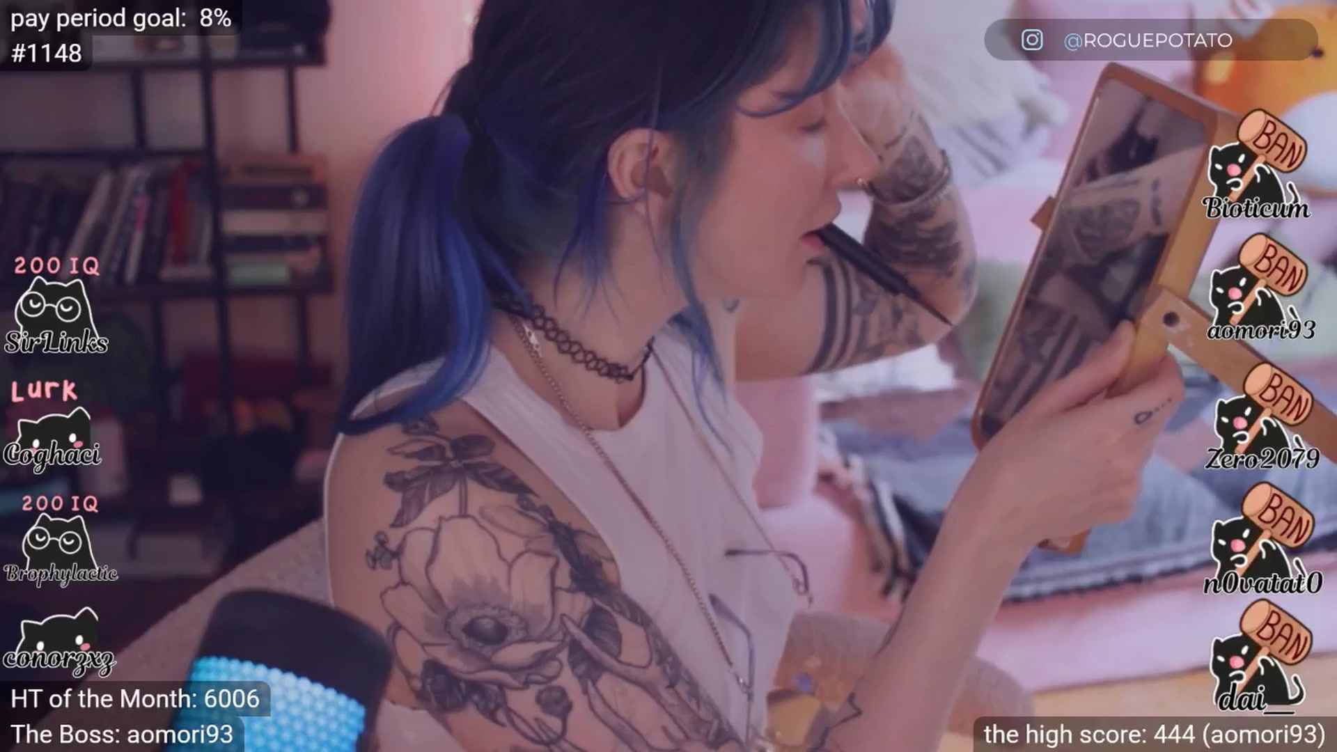 Gallery image thumbnail from sluttypotato's myfreecams stream on, 02/14/2026, 21:03 image 4 of 20