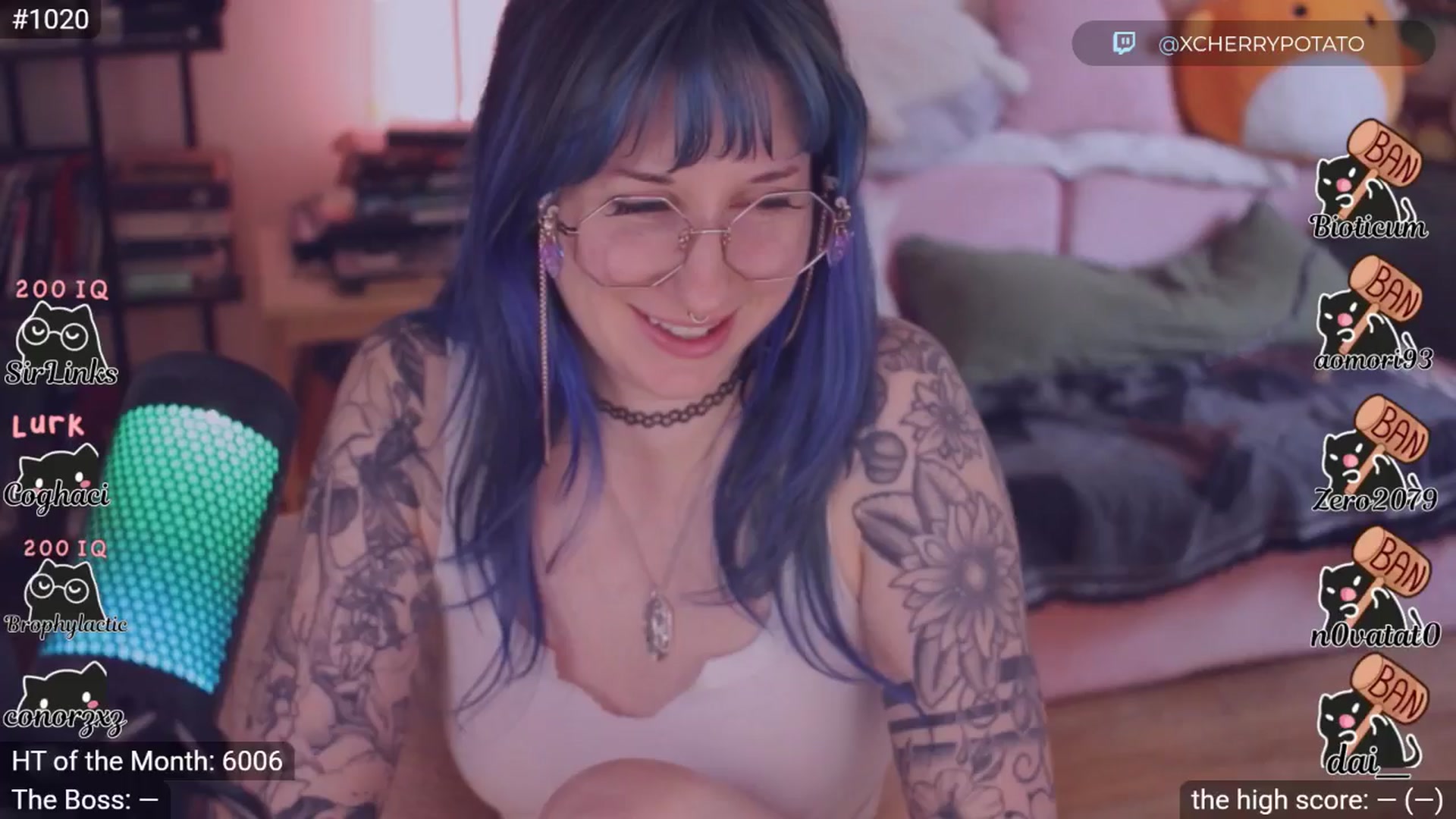 Gallery image thumbnail from sluttypotato's myfreecams stream on, 02/17/2026, 24:44 image 8 of 20