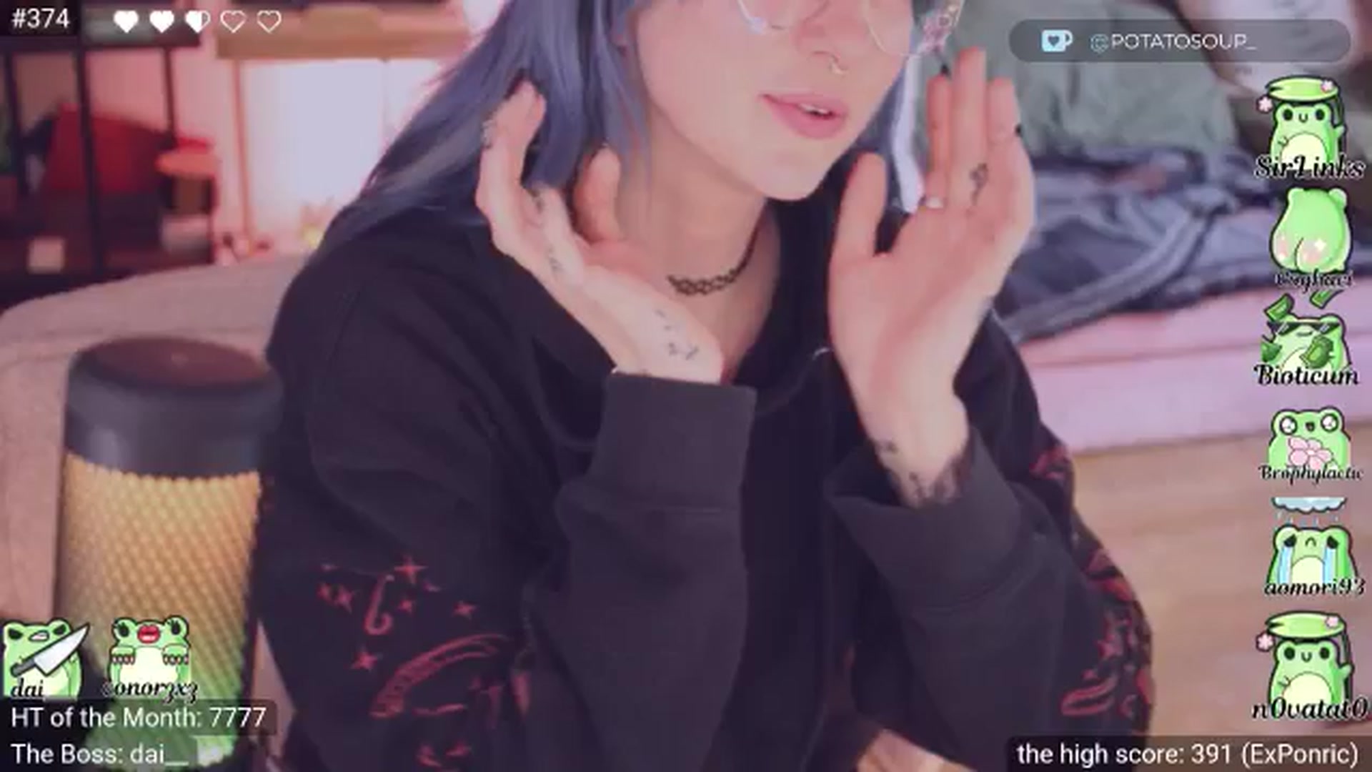Gallery image thumbnail from sluttypotato's myfreecams stream on, 03/14/2026, 24:19 image 19 of 20