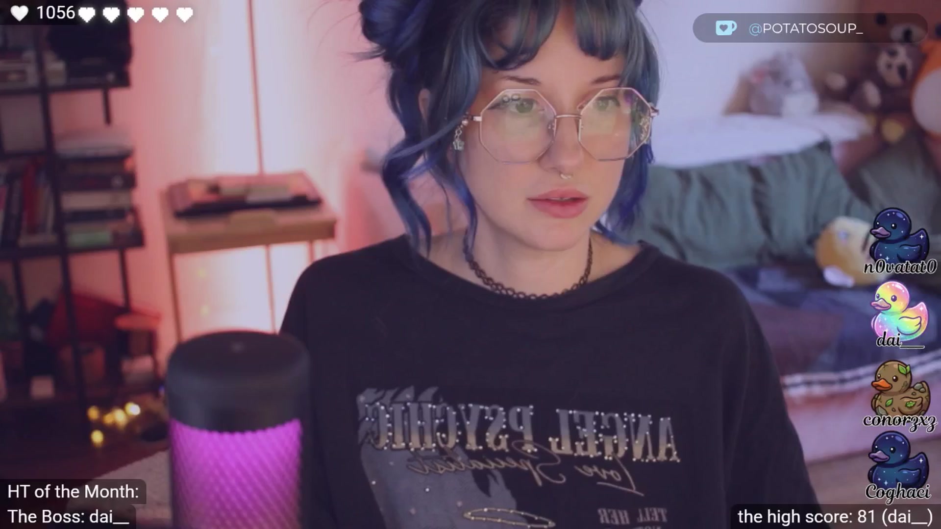 Gallery image thumbnail from sluttypotato's myfreecams stream on, 04/04/2026, 21:09 image 18 of 20