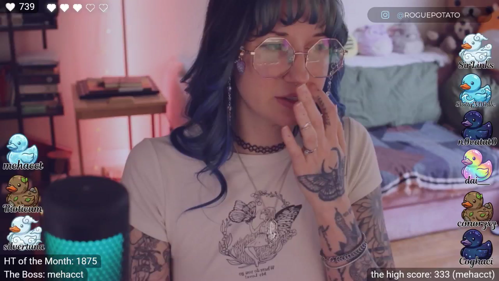 Gallery image thumbnail from sluttypotato's myfreecams stream on, 04/18/2026, 01:51 image 6 of 20