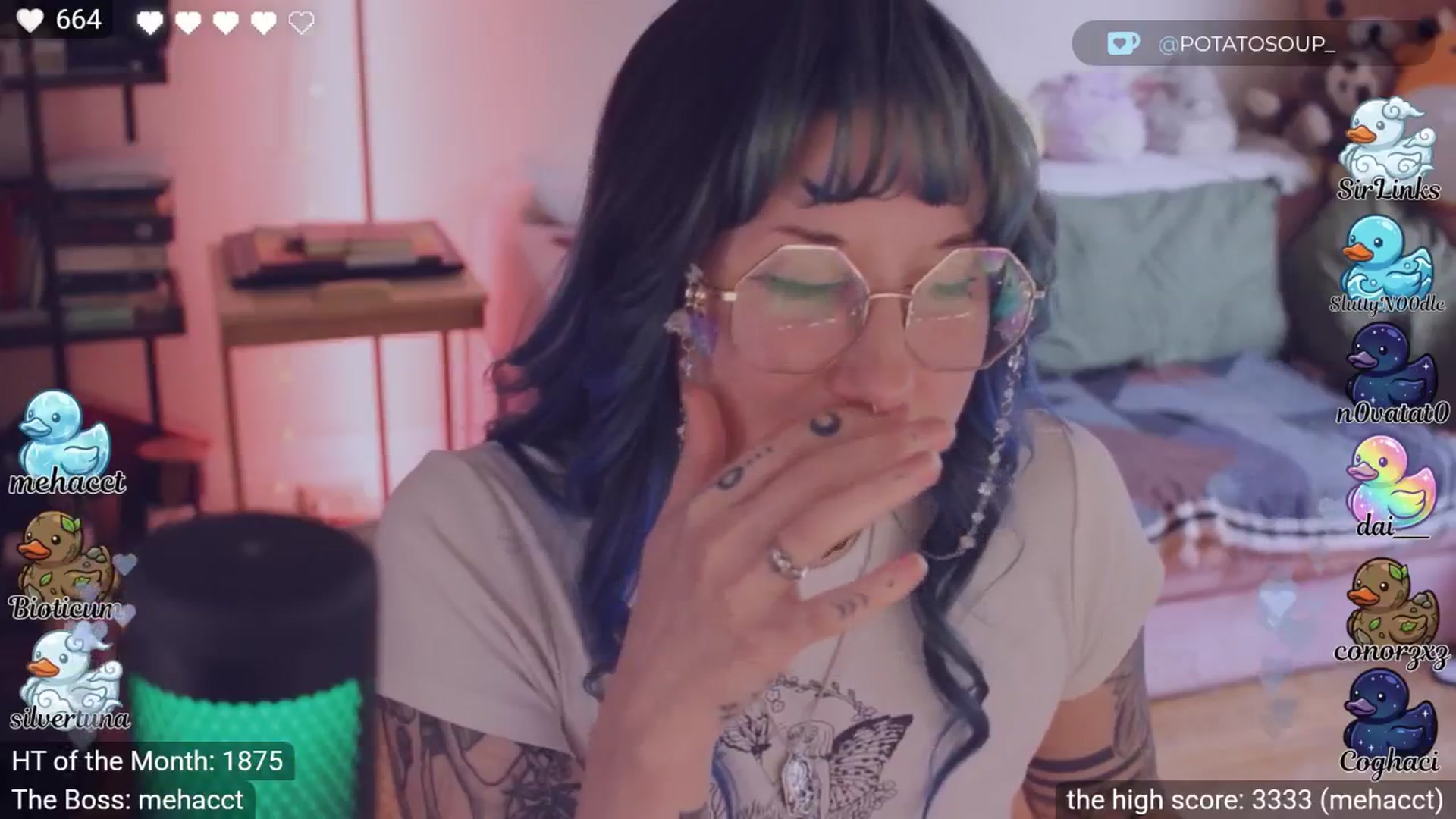 Gallery image thumbnail from sluttypotato's myfreecams stream on, 04/18/2026, 01:51 image 12 of 20