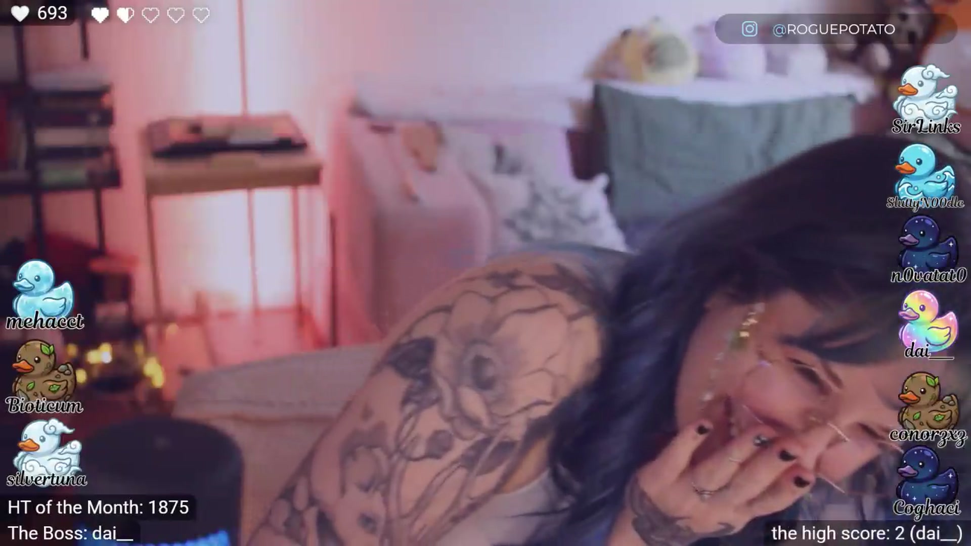 Gallery image thumbnail from sluttypotato's myfreecams stream on, 04/18/2026, 23:41 image 4 of 20