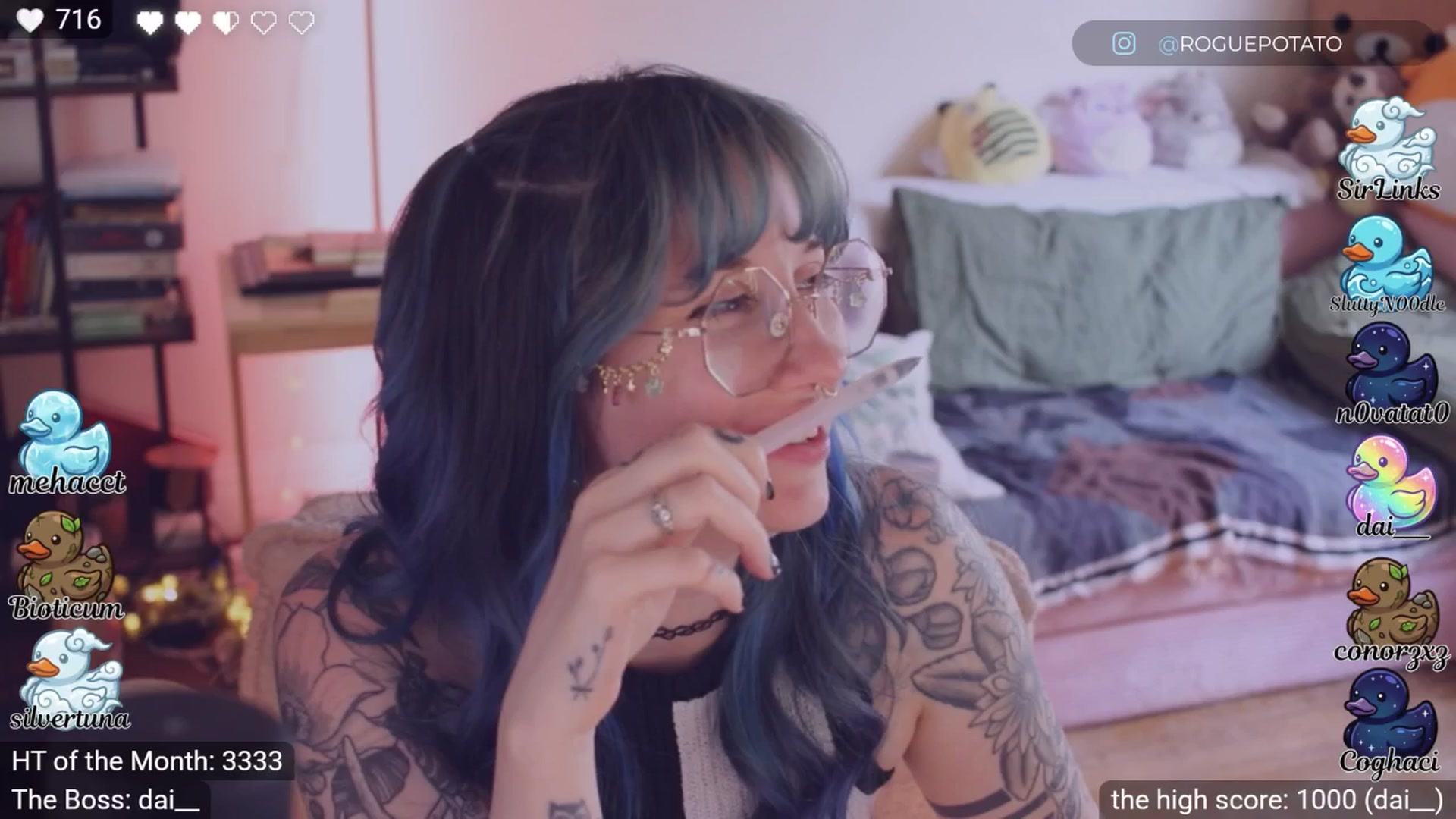 Gallery image thumbnail from sluttypotato's myfreecams stream on, 04/20/2026, 24:41 image 14 of 20