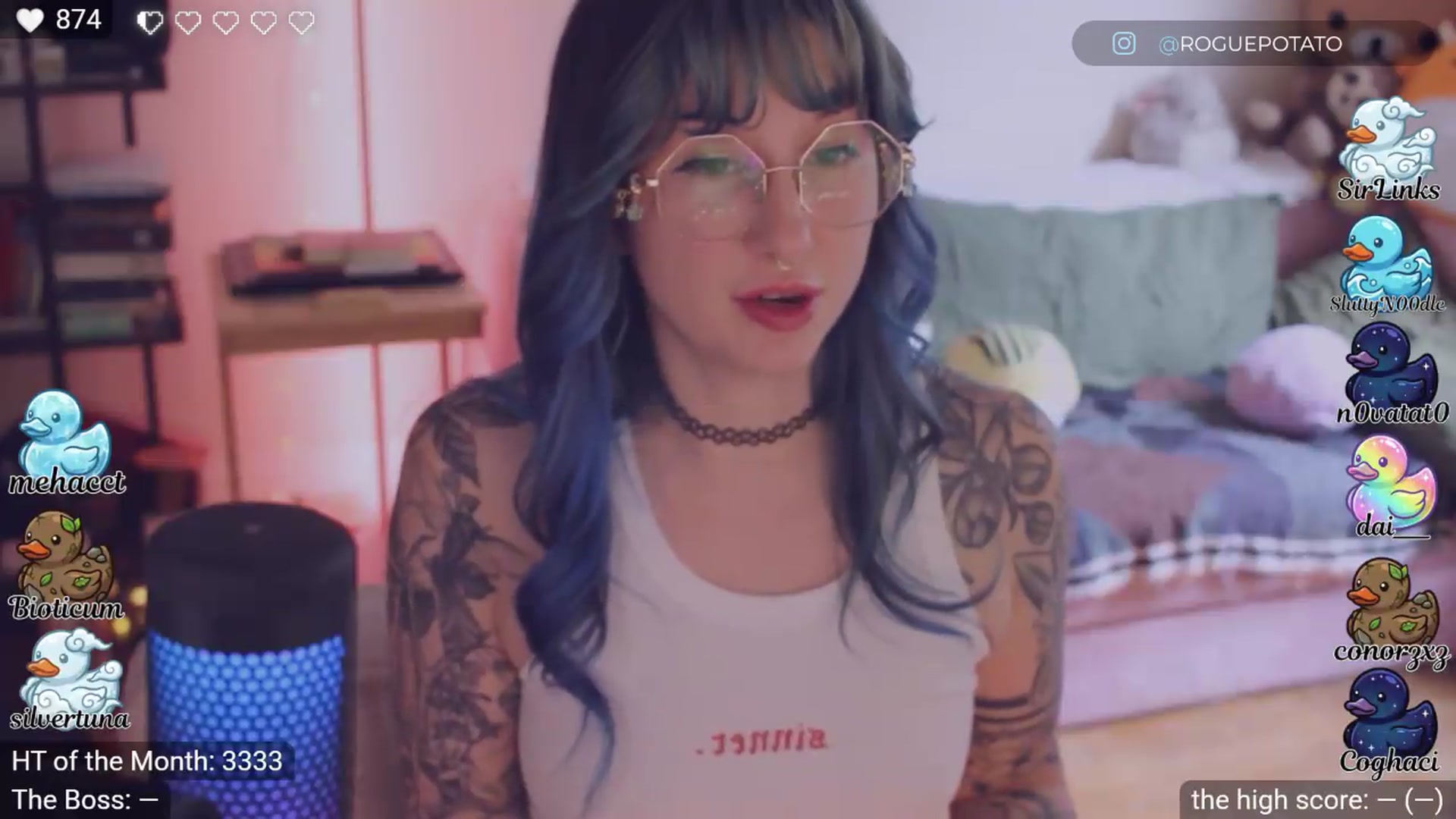 Gallery image thumbnail from sluttypotato's myfreecams stream on, 04/24/2026, 01:05 image 2 of 20