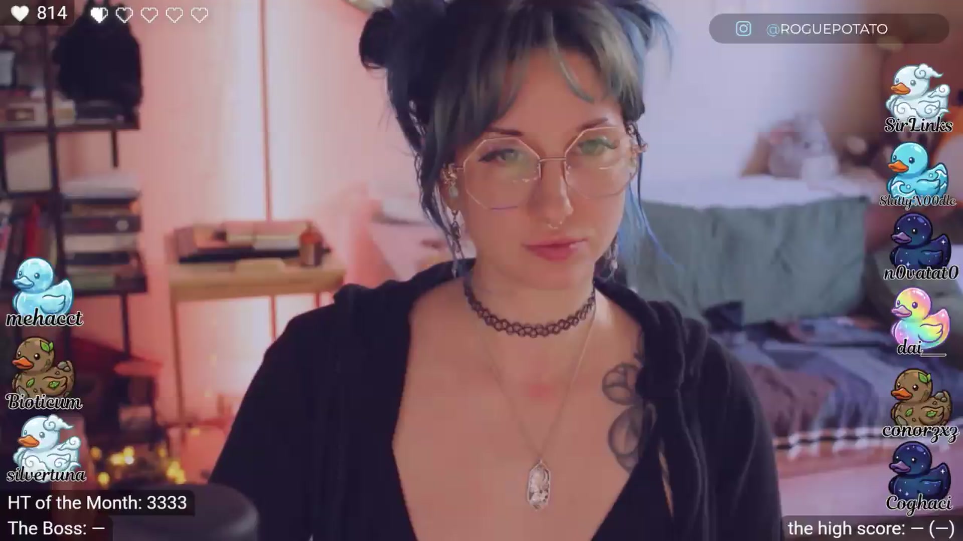 Gallery image thumbnail from sluttypotato's myfreecams stream on, 04/26/2026, 24:38 image 1 of 20