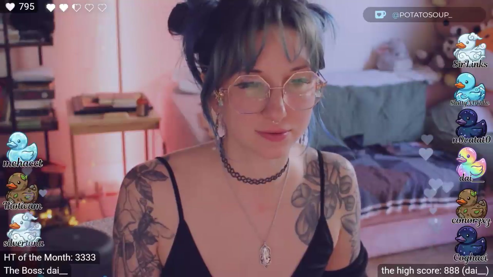 Gallery image thumbnail from sluttypotato's myfreecams stream on, 04/26/2026, 24:38 image 3 of 20