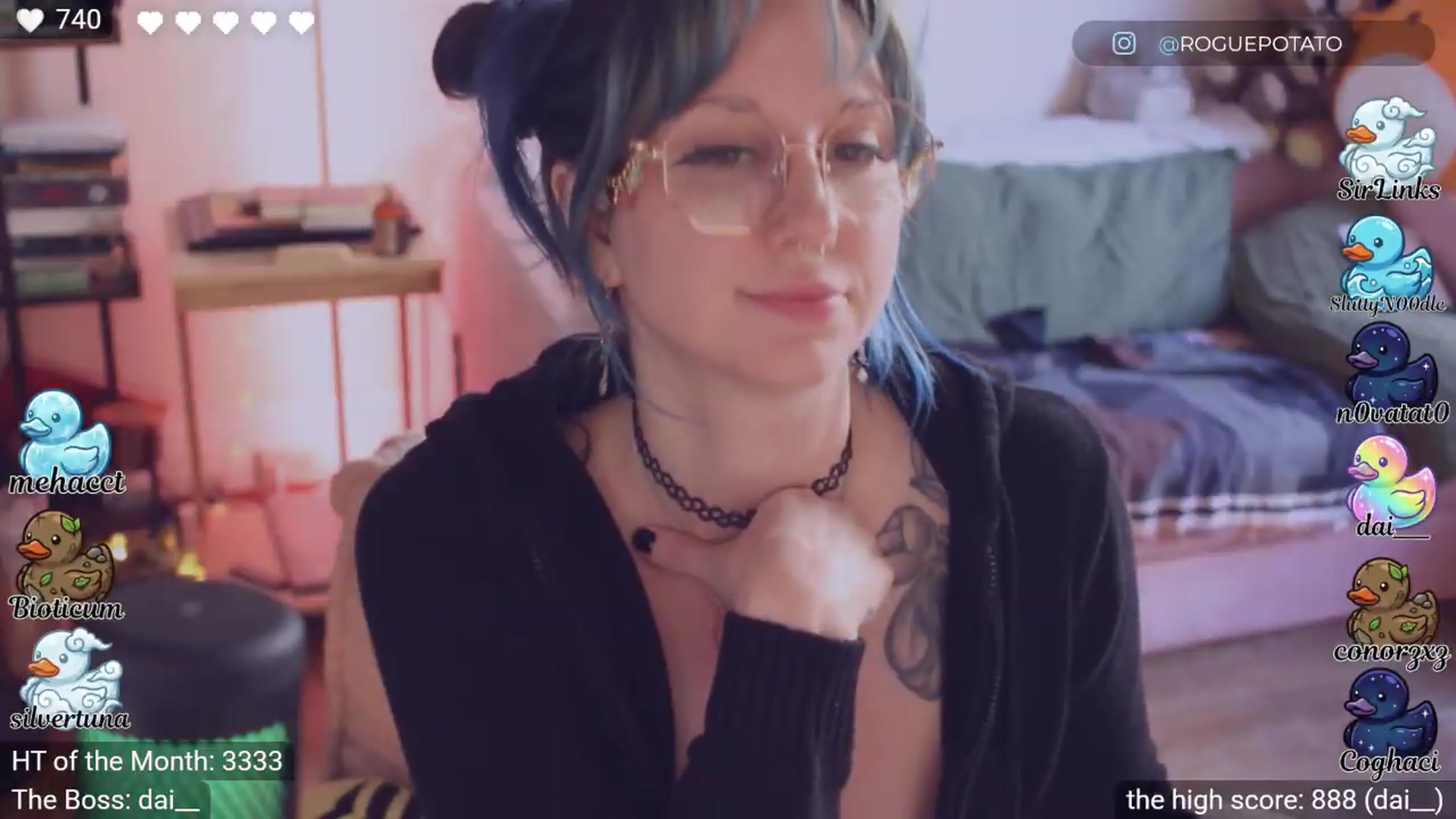 Gallery image thumbnail from sluttypotato's myfreecams stream on, 04/26/2026, 24:38 image 9 of 20