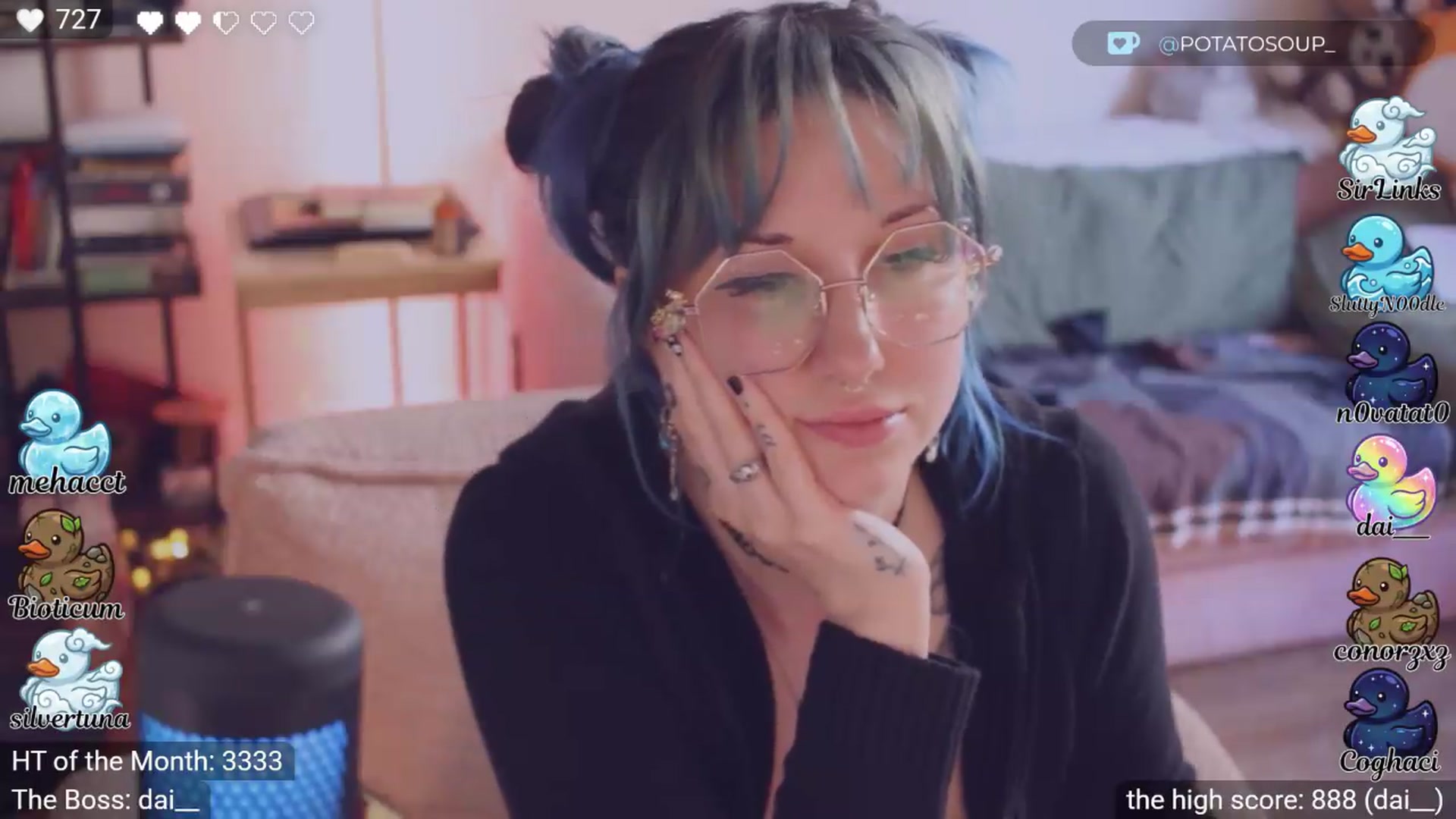 Gallery image thumbnail from sluttypotato's myfreecams stream on, 04/26/2026, 24:38 image 11 of 20