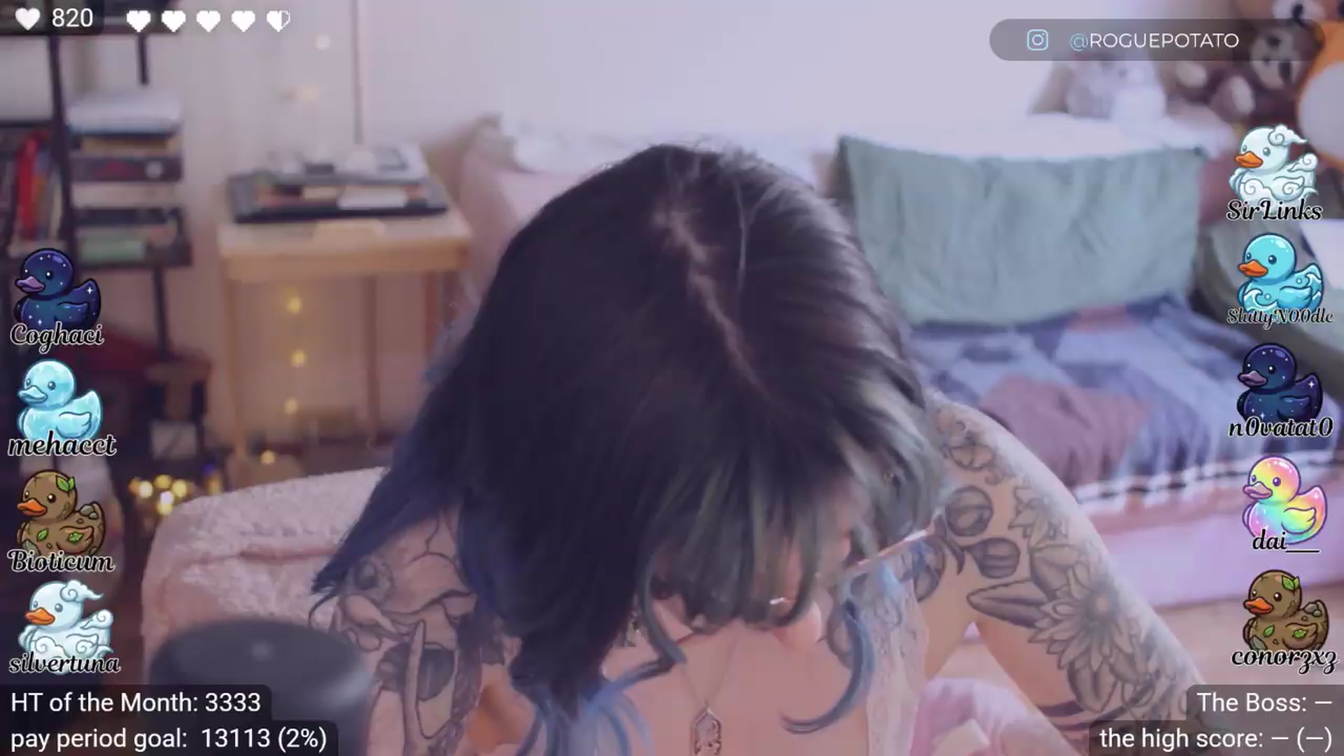 Gallery image thumbnail from sluttypotato's myfreecams stream on, 04/30/2026, 23:55 image 5 of 20