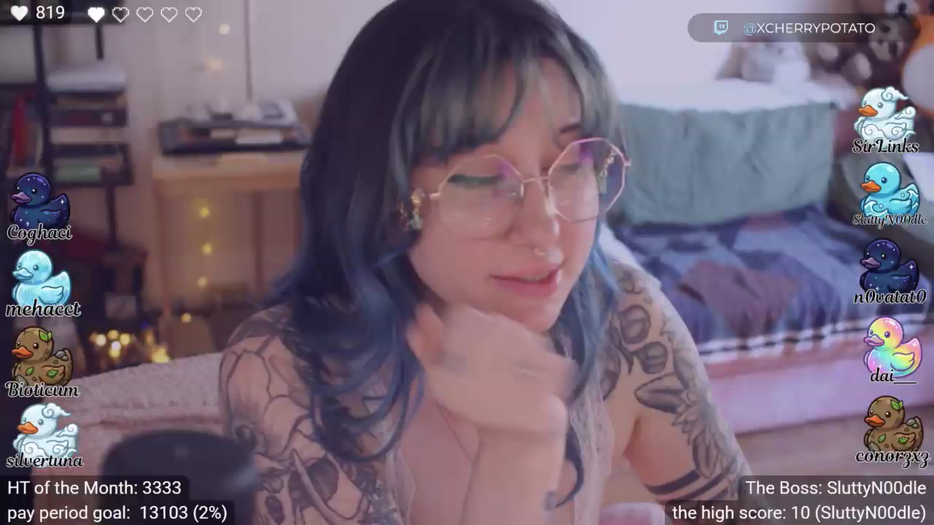 Gallery image thumbnail from sluttypotato's myfreecams stream on, 04/30/2026, 23:55 image 10 of 20
