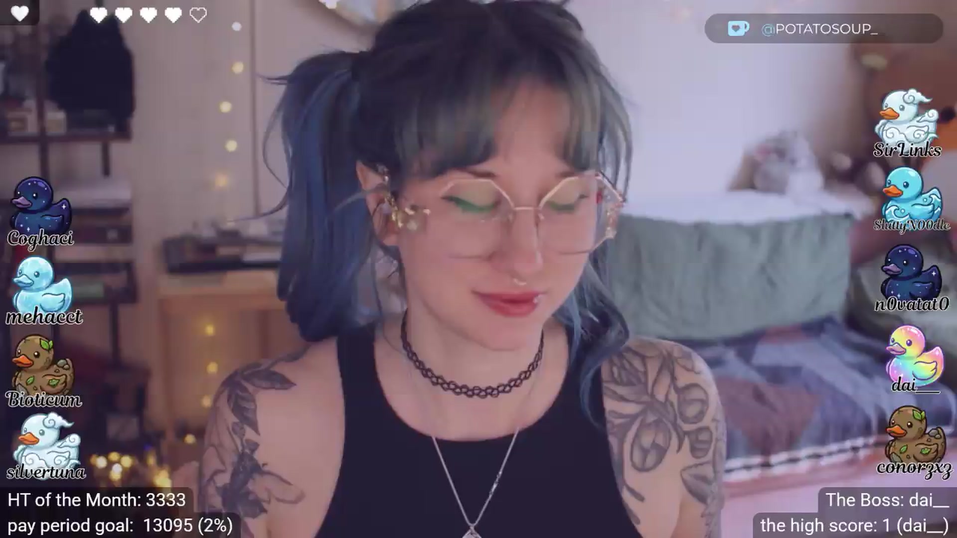 Gallery image thumbnail from sluttypotato's myfreecams stream on, 05/02/2026, 01:58 image 1 of 20