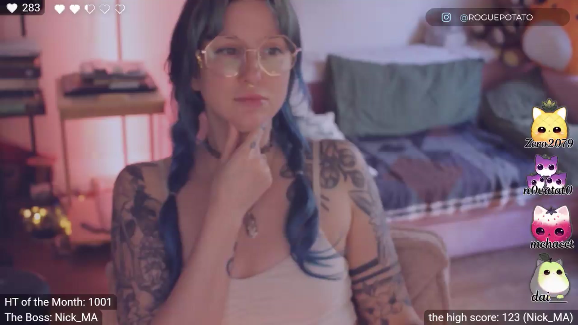 Gallery image thumbnail from sluttypotato's myfreecams stream on, 05/03/2026, 23:07 image 8 of 20