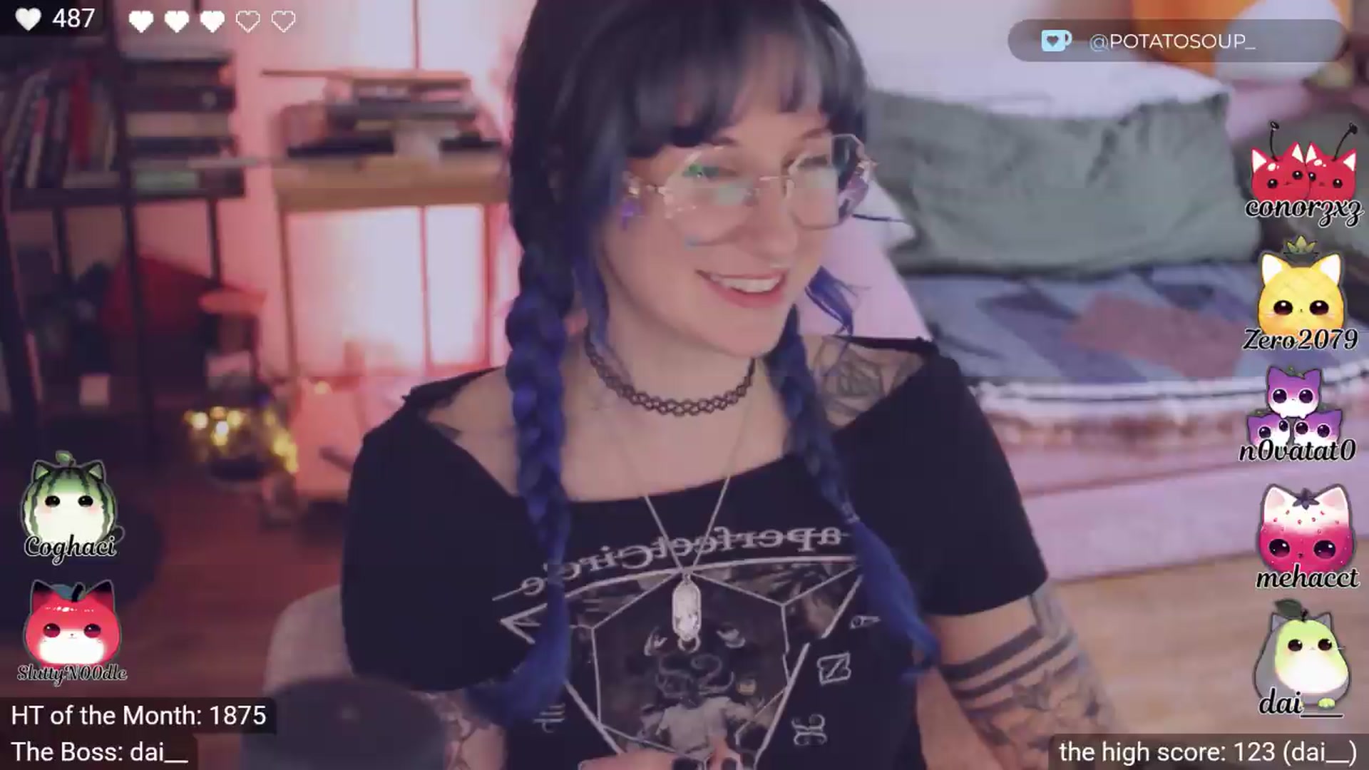 Gallery image thumbnail from sluttypotato's myfreecams stream on, 05/10/2026, 23:48 image 8 of 20
