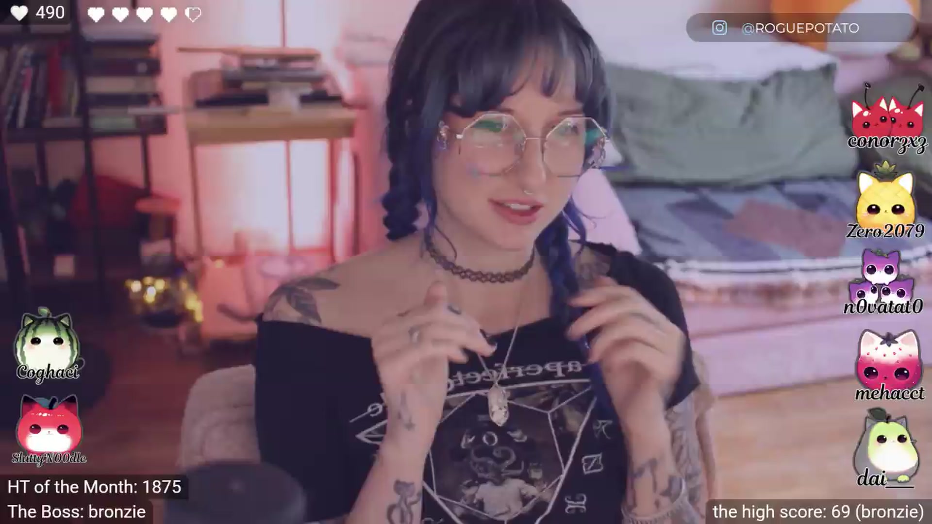 Gallery image thumbnail from sluttypotato's myfreecams stream on, 05/10/2026, 23:48 image 5 of 20