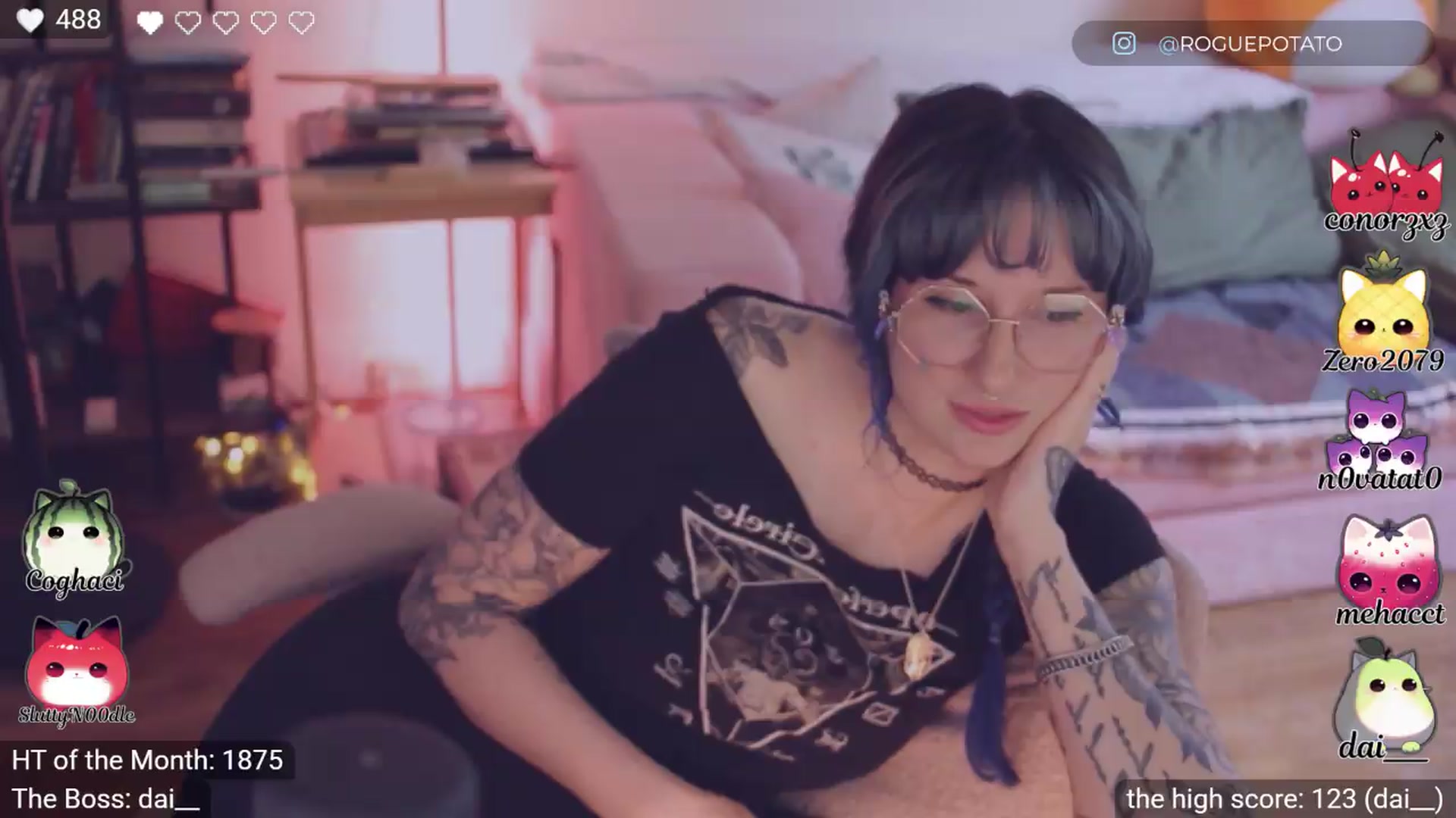 Gallery image thumbnail from sluttypotato's myfreecams stream on, 05/10/2026, 23:48 image 13 of 20