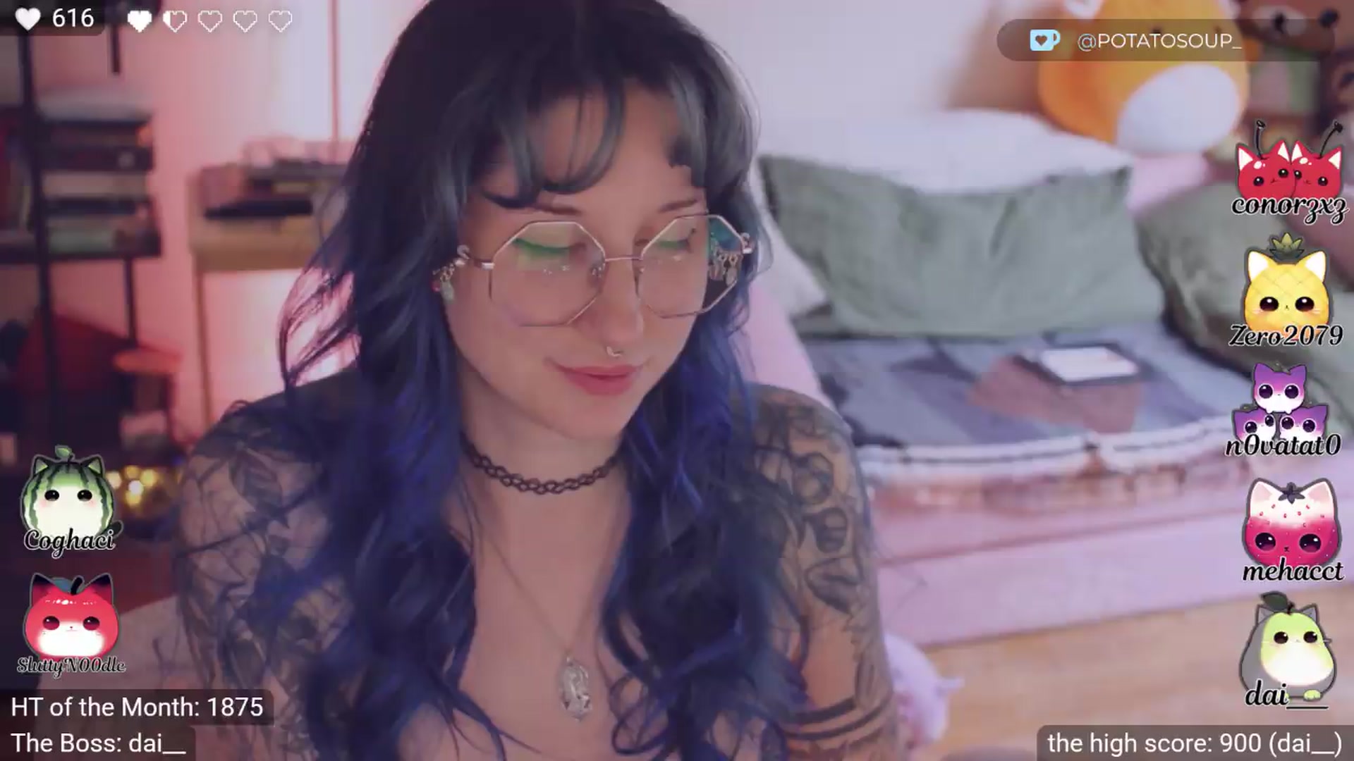 Gallery image thumbnail from sluttypotato's myfreecams stream on, 05/16/2026, 01:55 image 15 of 20