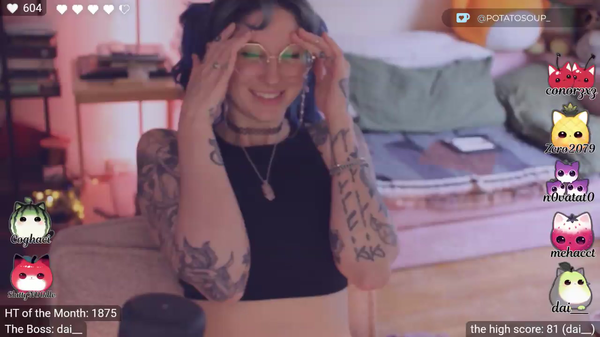 Gallery image thumbnail from sluttypotato's myfreecams stream on, 05/17/2026, 24:01 image 1 of 20